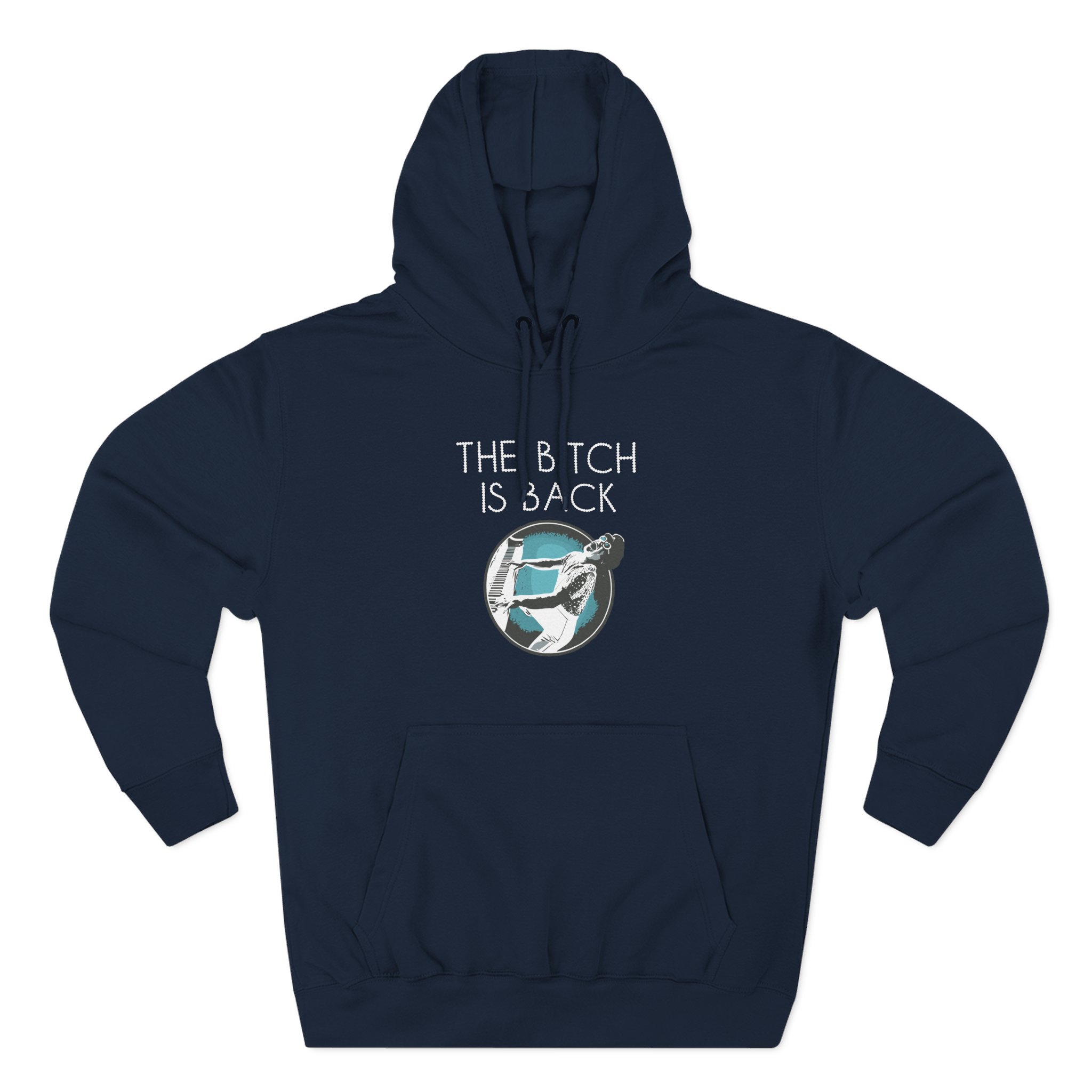 Ej Farewell Bitch Is Back Three-Panel Fleece Hoodie - Image 9