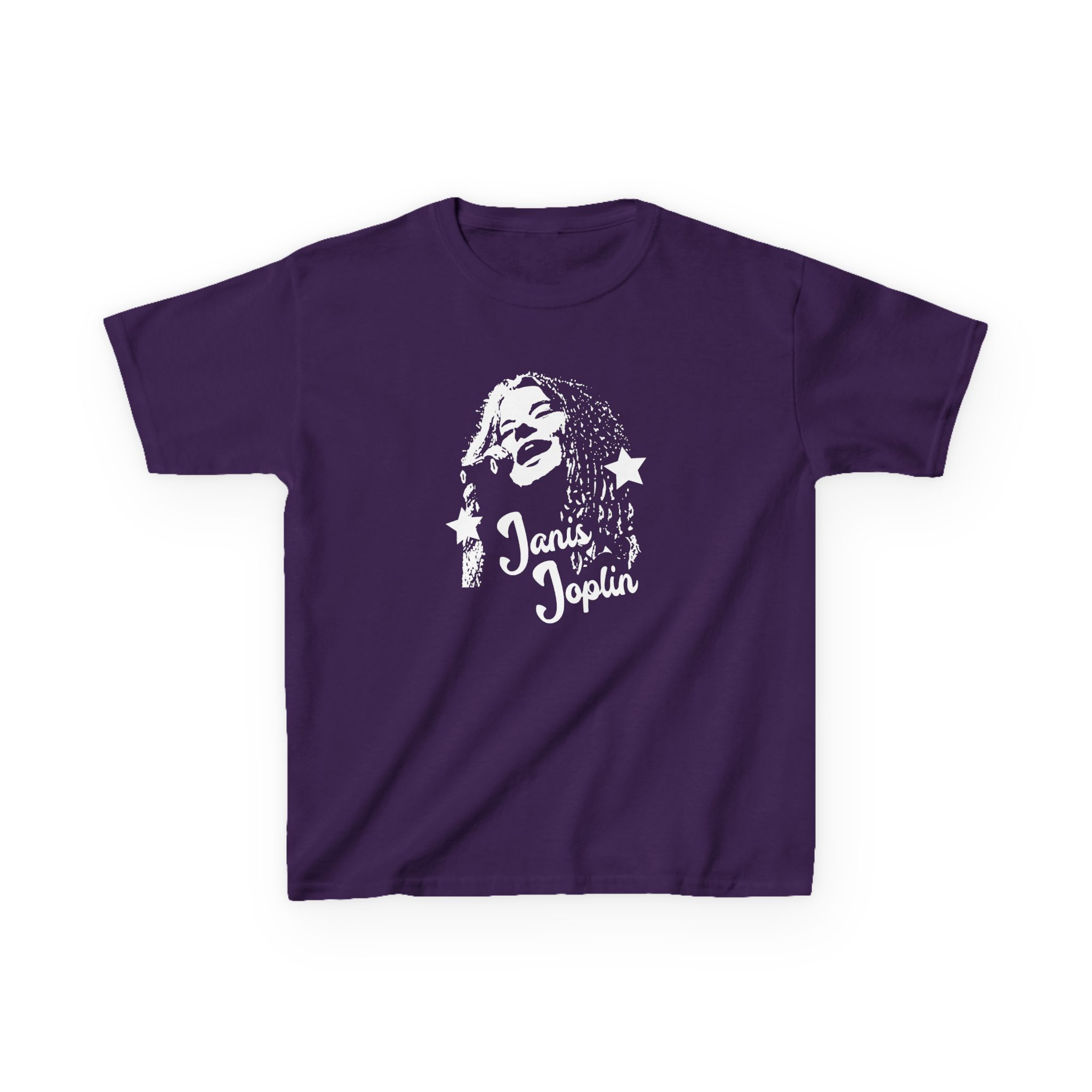 Janis Joplin Photo Kids Heavy Cotton™ Tee - Image 11