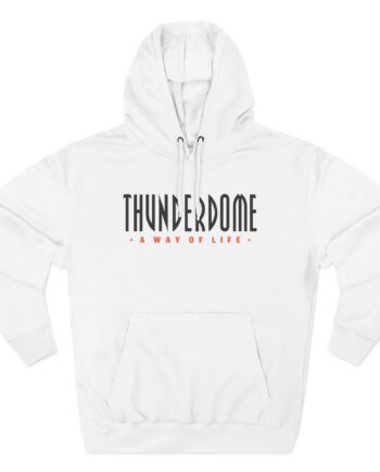 Thunderdome Way of Life Three-Panel Fleece Hoodie