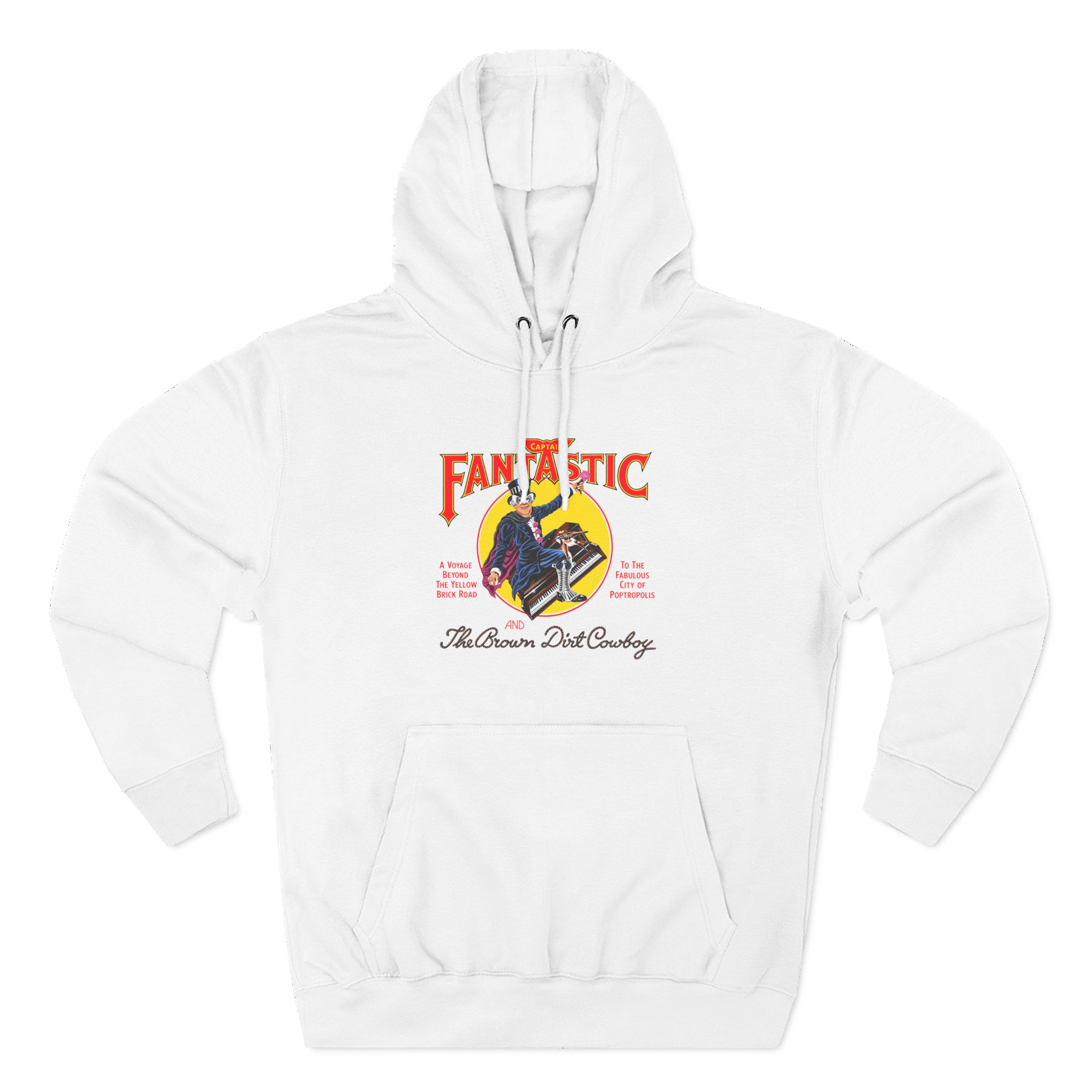 Ej Farewell Captain Fantastic Three-Panel Fleece Hoodie