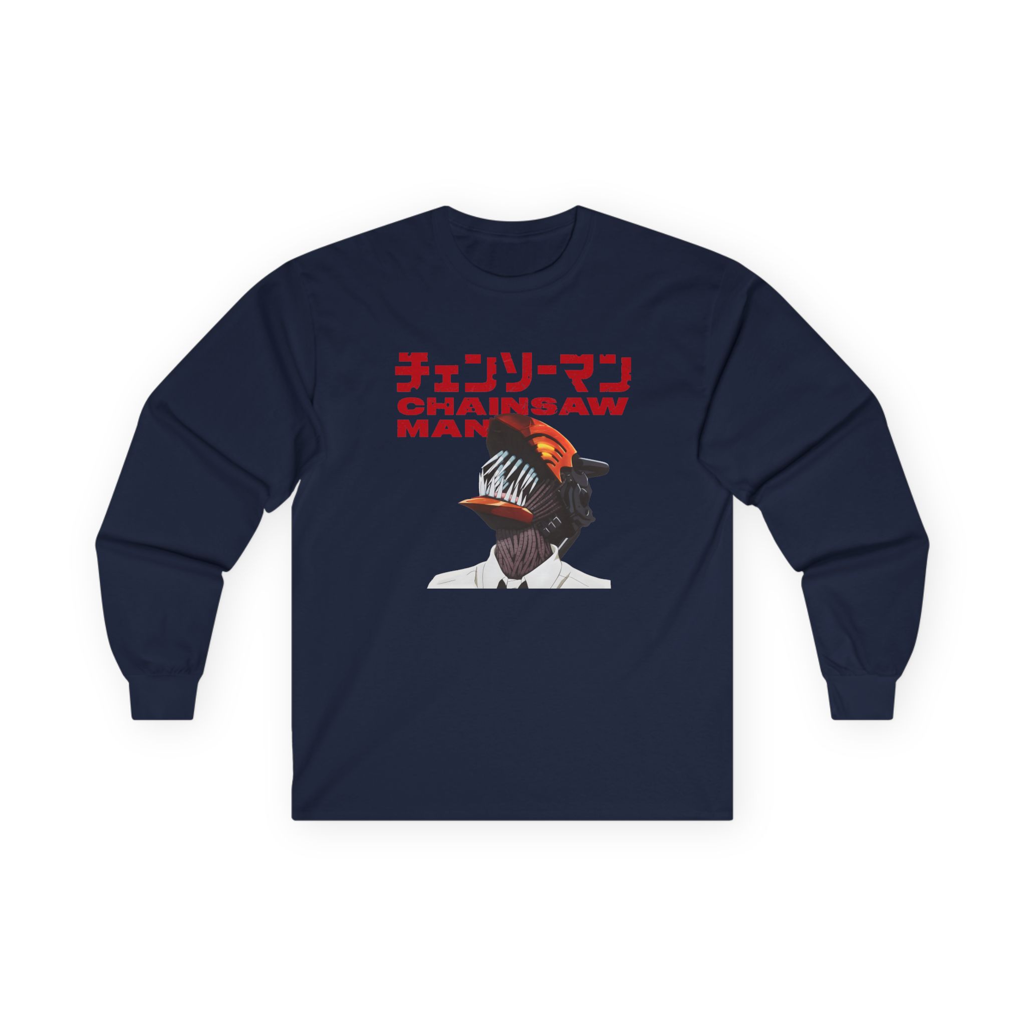 Chainsaw Man X Dim Mak Unisex Ultra Cotton Long Sleeve Tee - Image 9