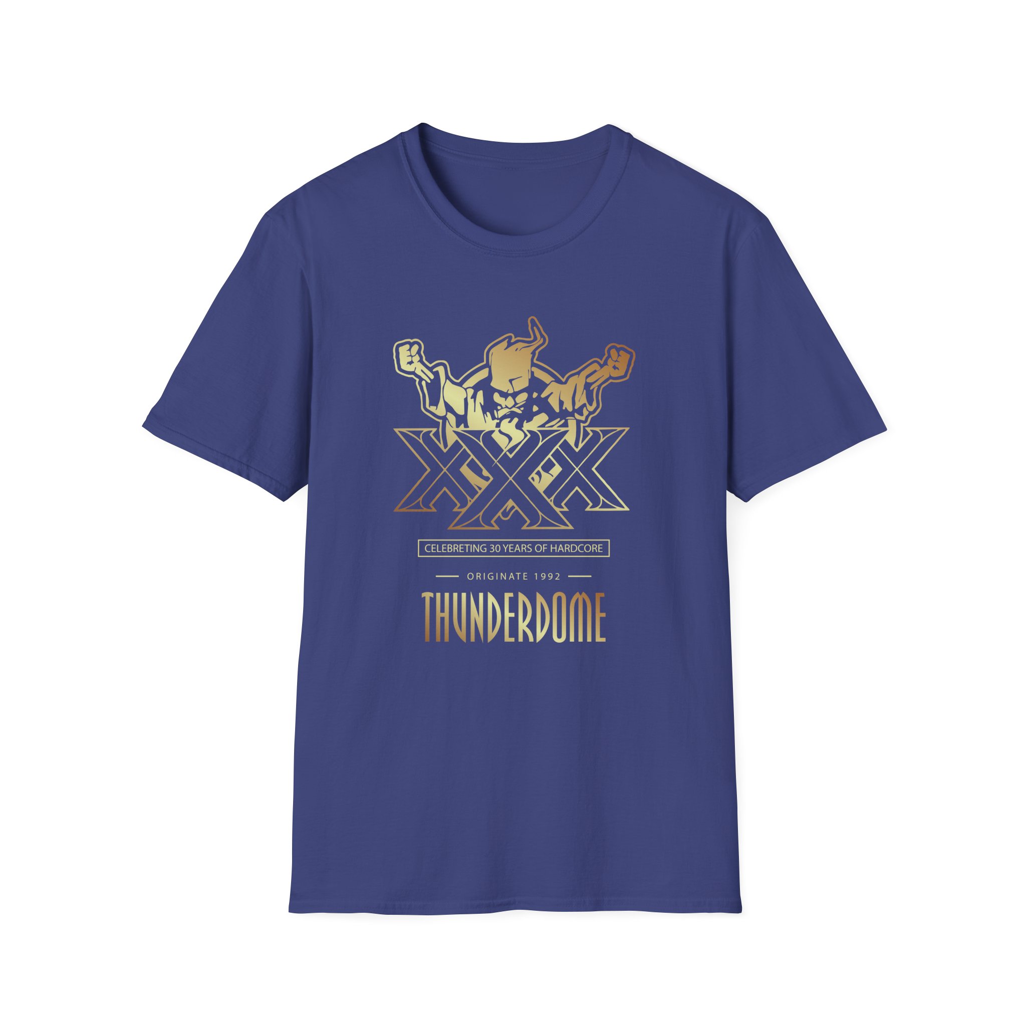 Thunderdome 30 Years of Hardcore Unisex Softstyle T-shirt - Image 15