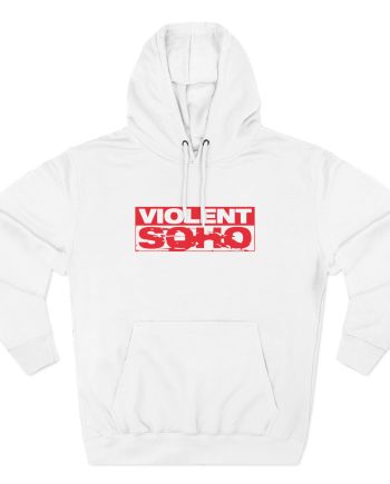 Violent Soho Skull Three-Panel Fleece Hoodie