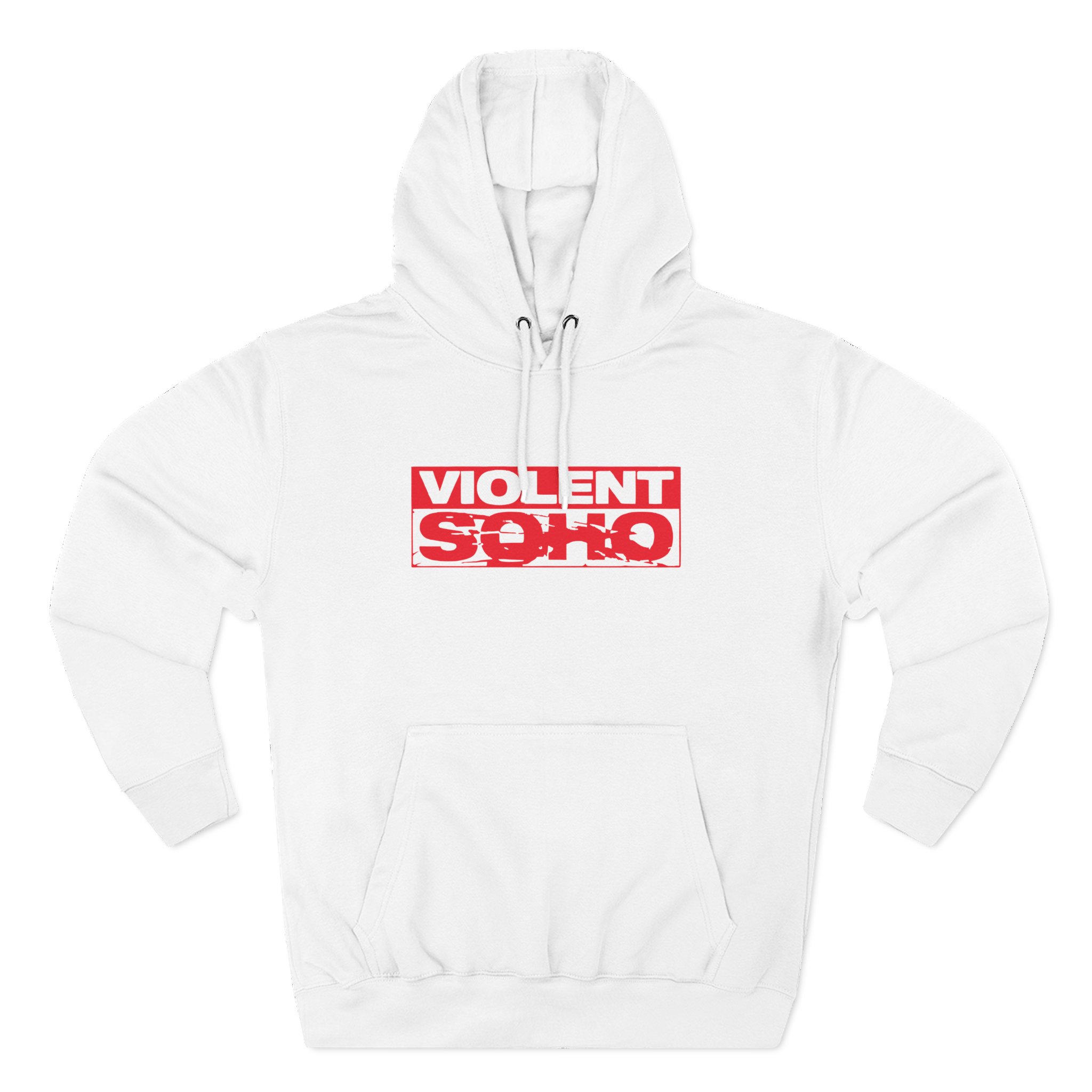 Violent Soho Skull Three-Panel Fleece Hoodie