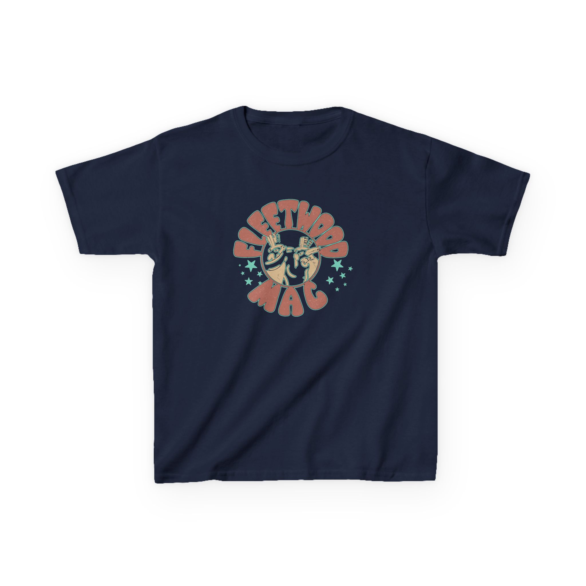 Fleetwood Mac Stars & Penguins Kids Heavy Cotton™ Tee - Image 3