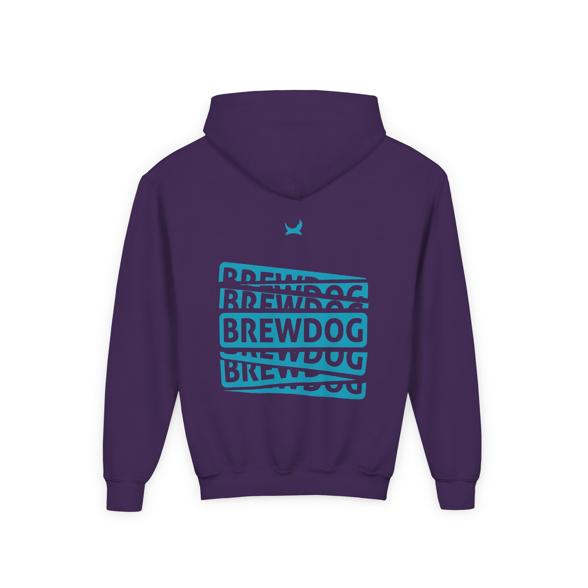 Brewdog Stacked Youth Heavy Blend Hooded Sweatshirt - Image 10