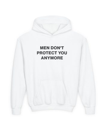 Jenny Holzer Men Don´t Protect You Anymore Youth Heavy Blend Hooded Sweatshirt