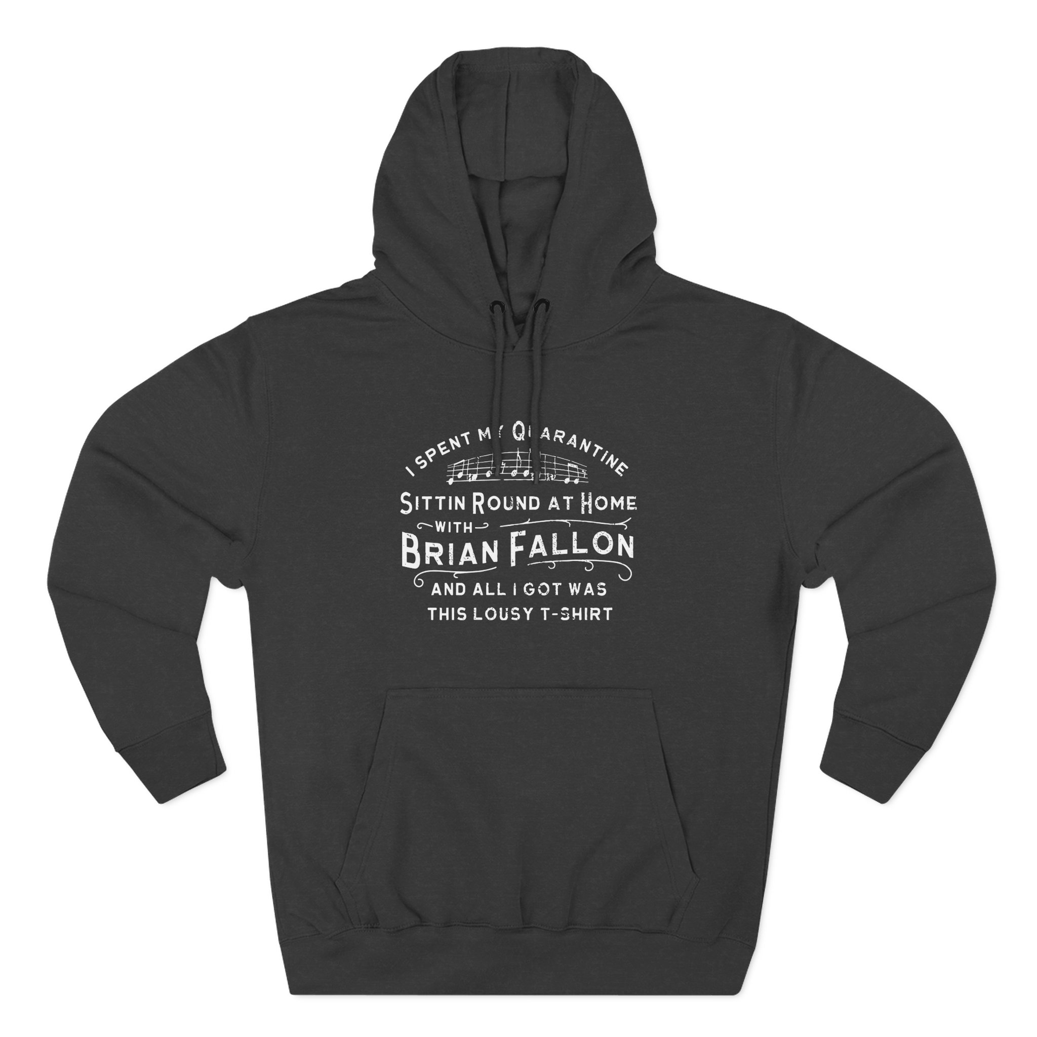 Brian Fallon Sittin Round Three-Panel Fleece Hoodie - Image 3