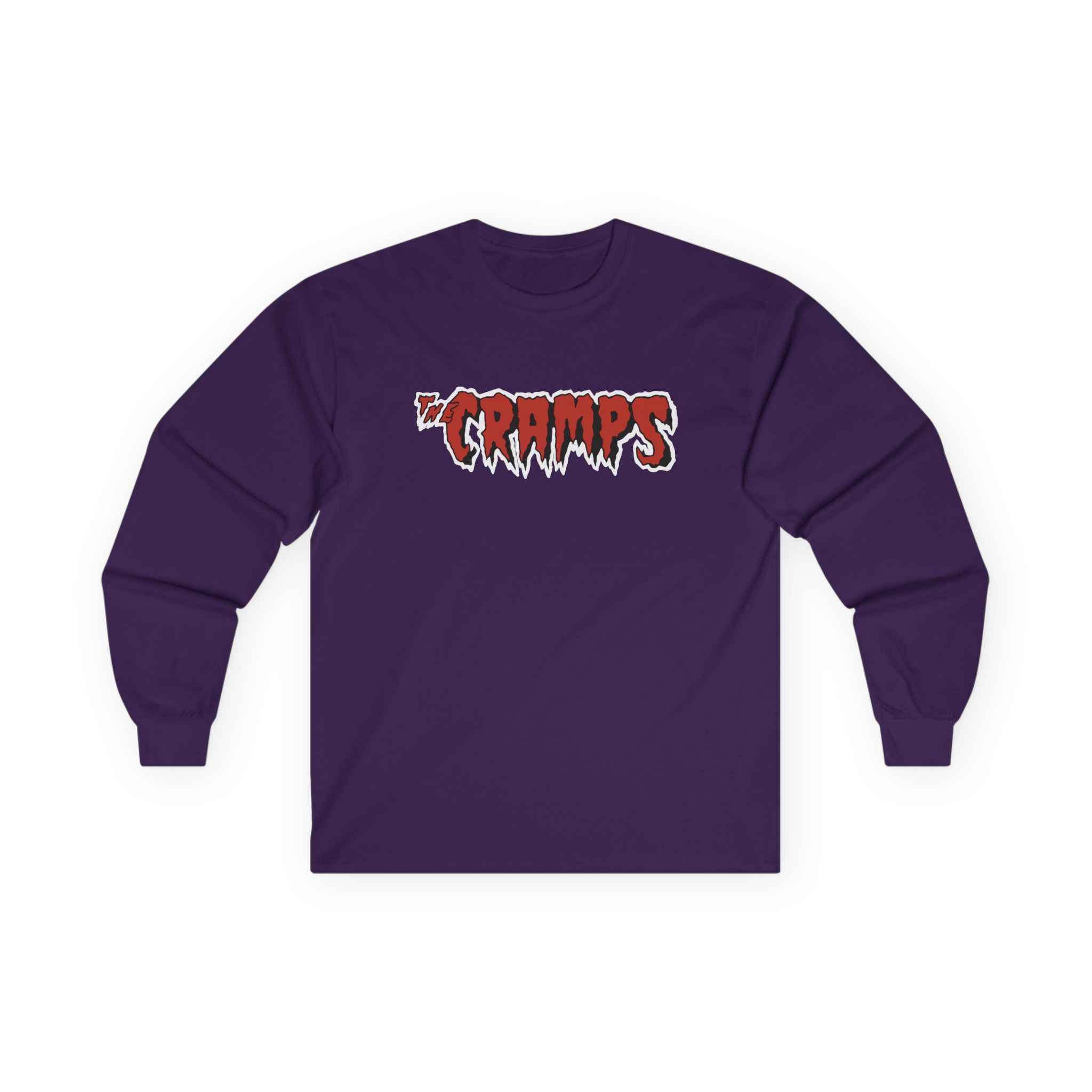 The Cramps Logo Unisex Ultra Cotton Long Sleeve Tee - Image 15