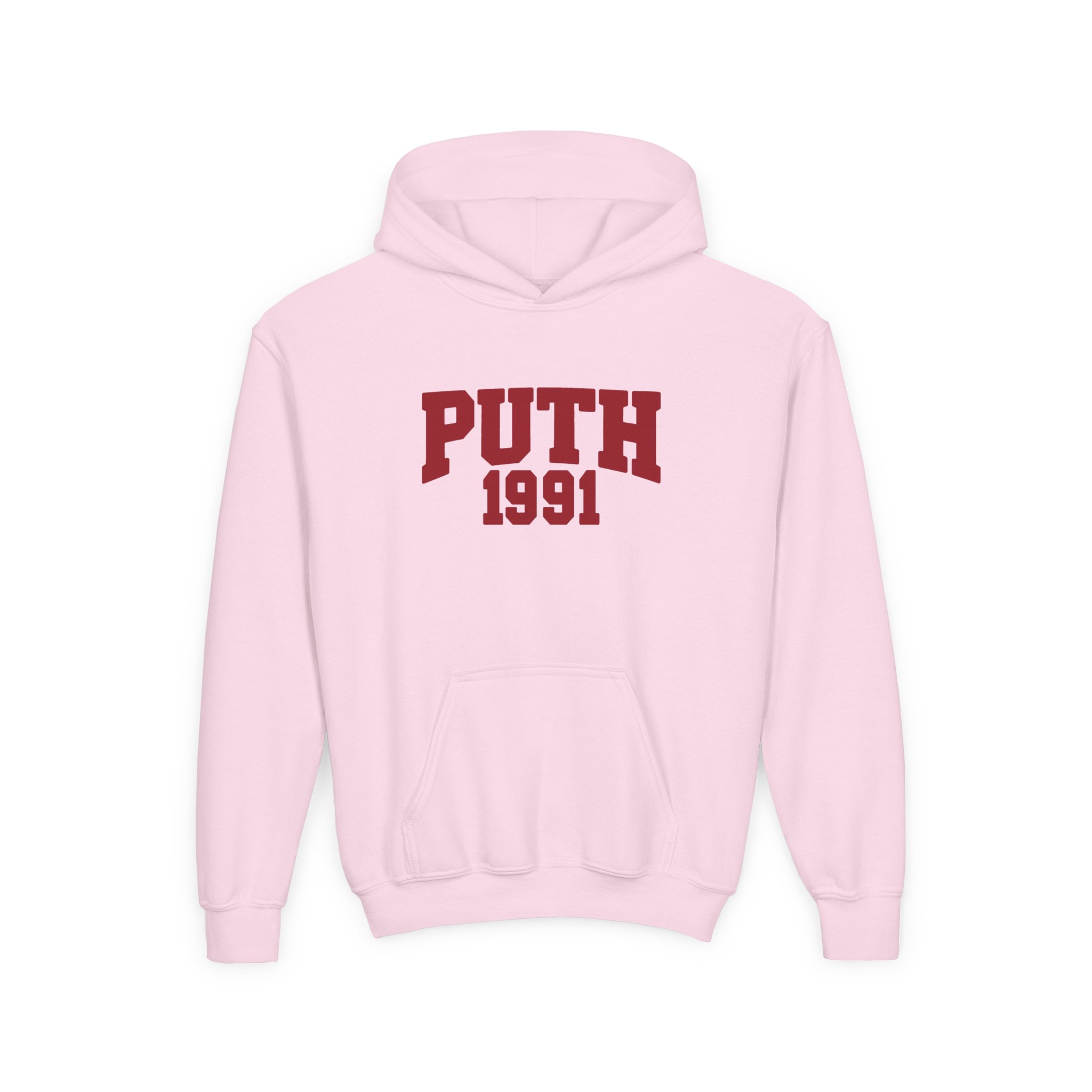 Charlie Puth Puth 1991 Youth Heavy Blend Hooded Sweatshirt - Image 13