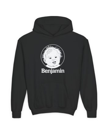 Garrett Watts Baby Benjamin Youth Heavy Blend Hooded Sweatshirt