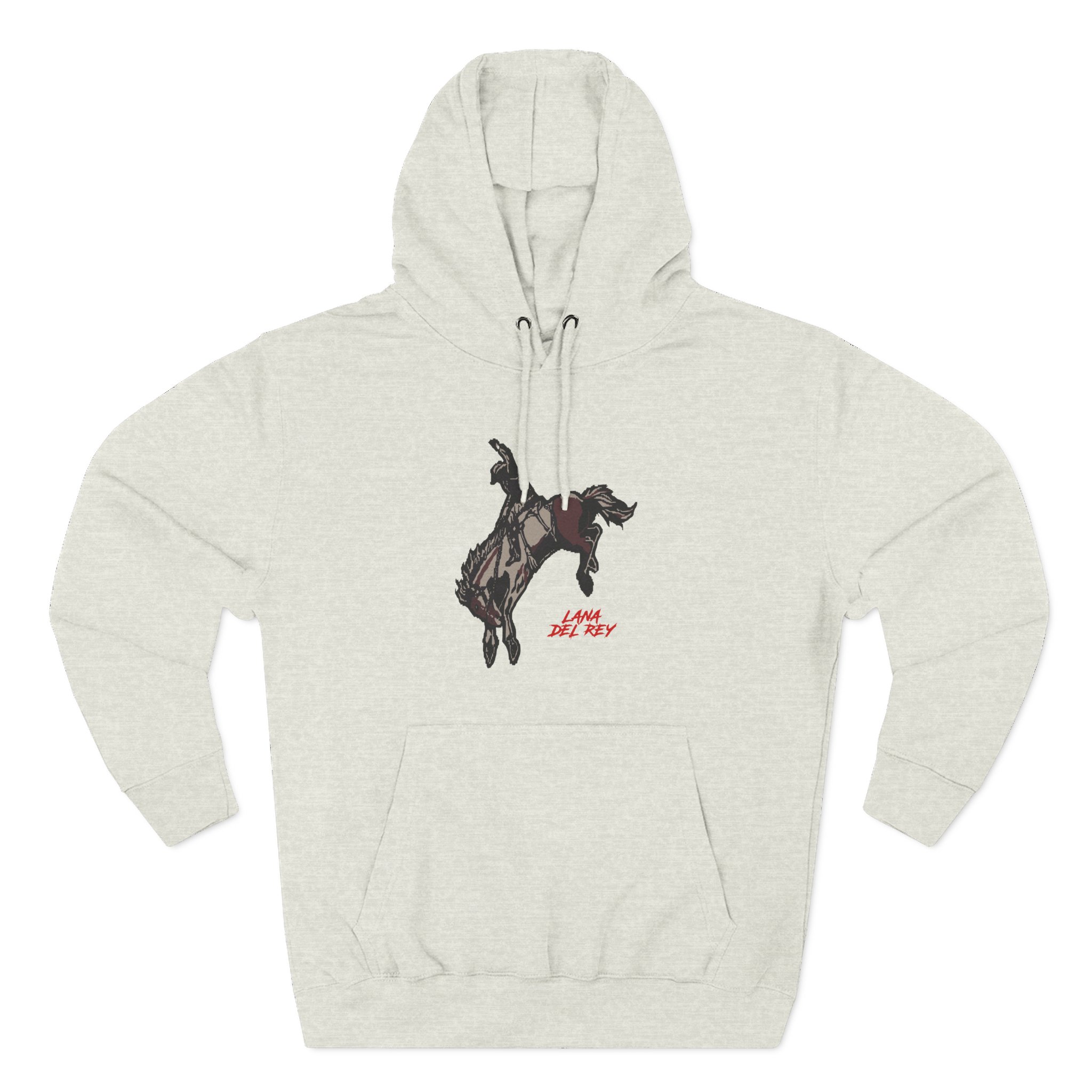 Lanadelrey Indio Knit Three-Panel Fleece Hoodie - Image 9