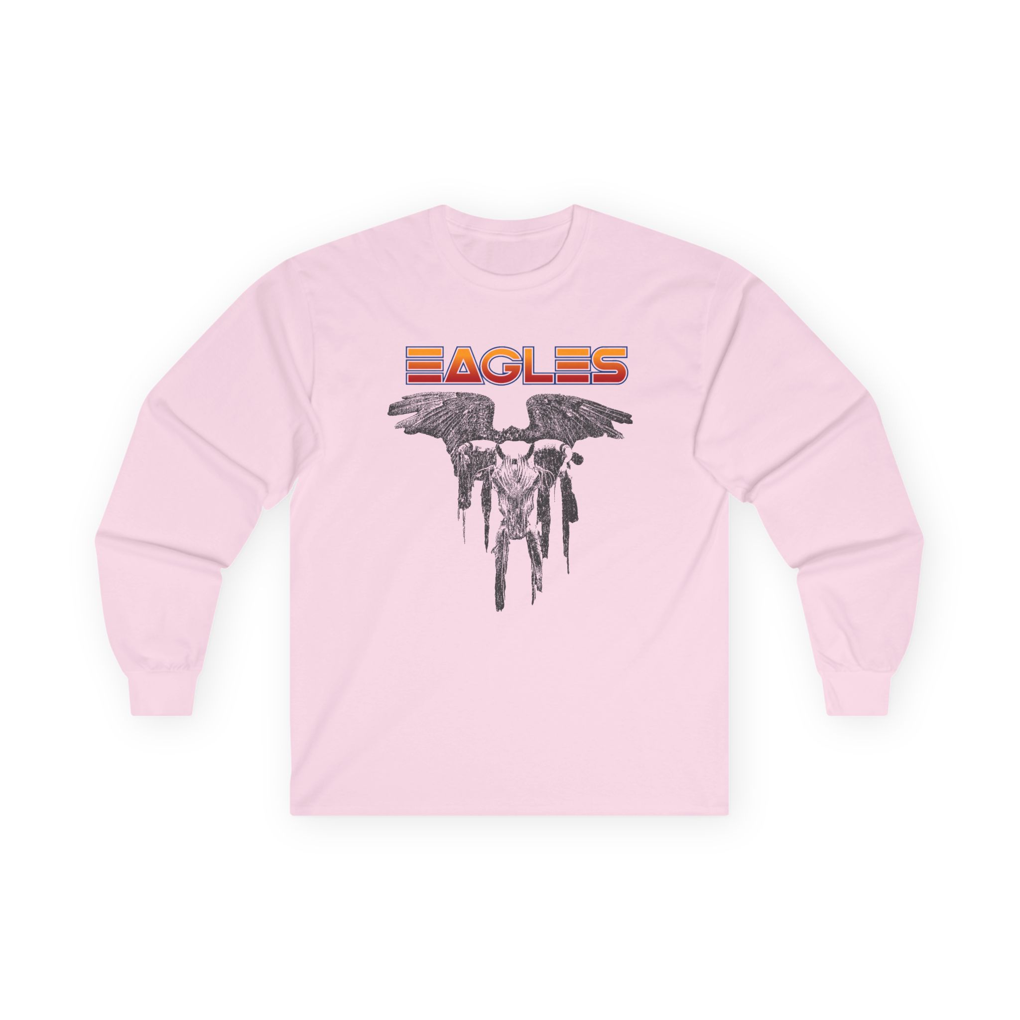 The Eagles One of These Nights Ringer Unisex Ultra Cotton Long Sleeve Tee - Image 7
