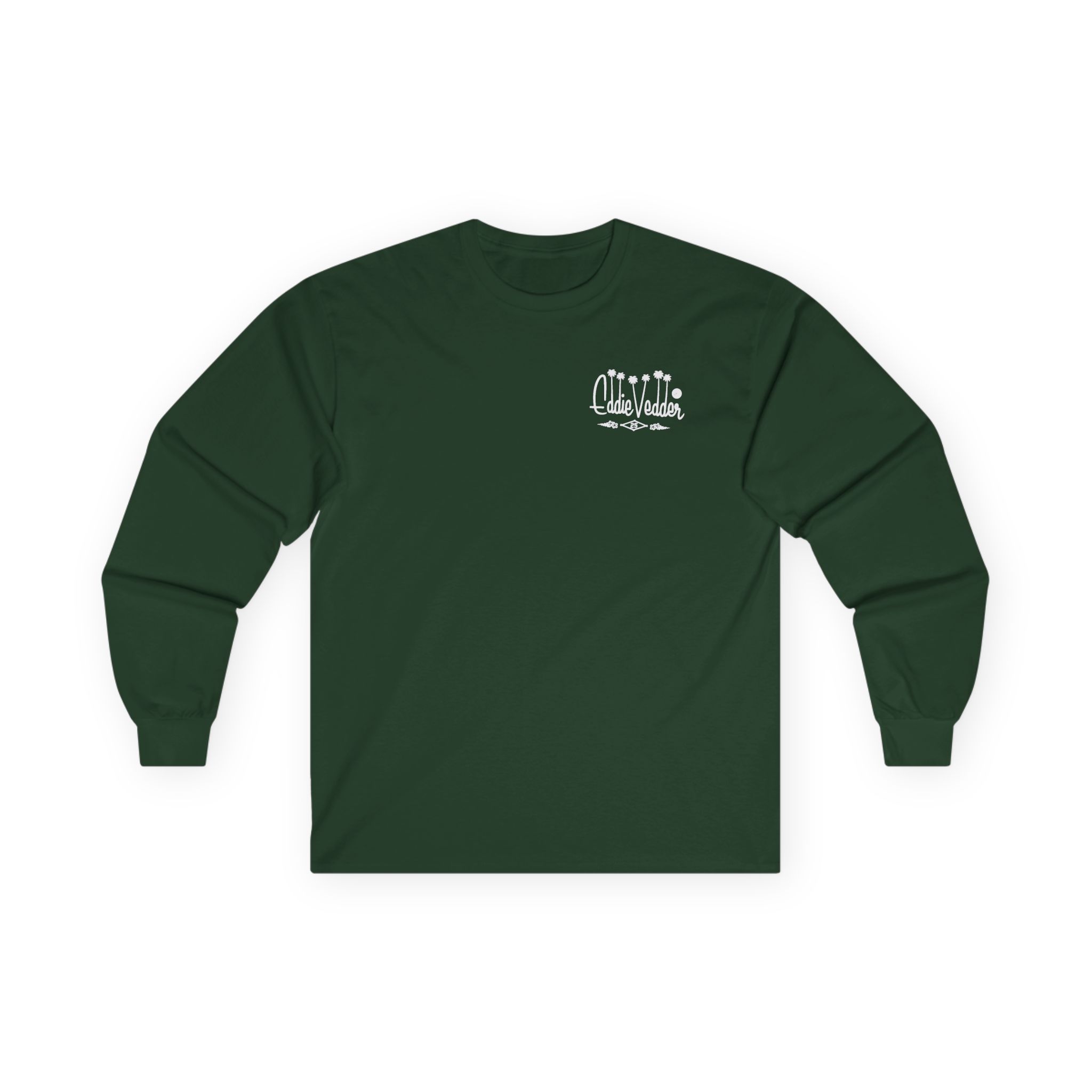Eddie Vedder Palm Script Unisex Ultra Cotton Long Sleeve Tee - Image 5