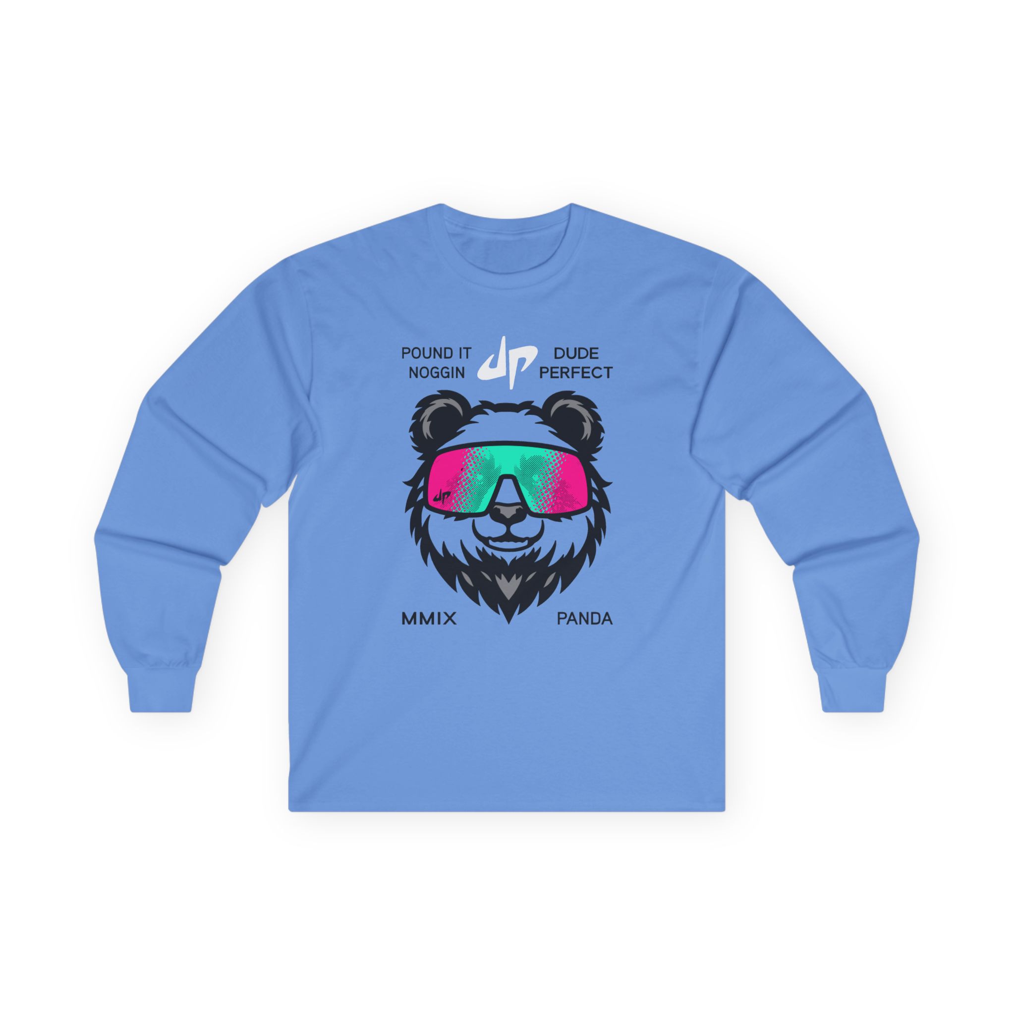Dude Perfect Drippy Panda Unisex Ultra Cotton Long Sleeve Tee - Image 3