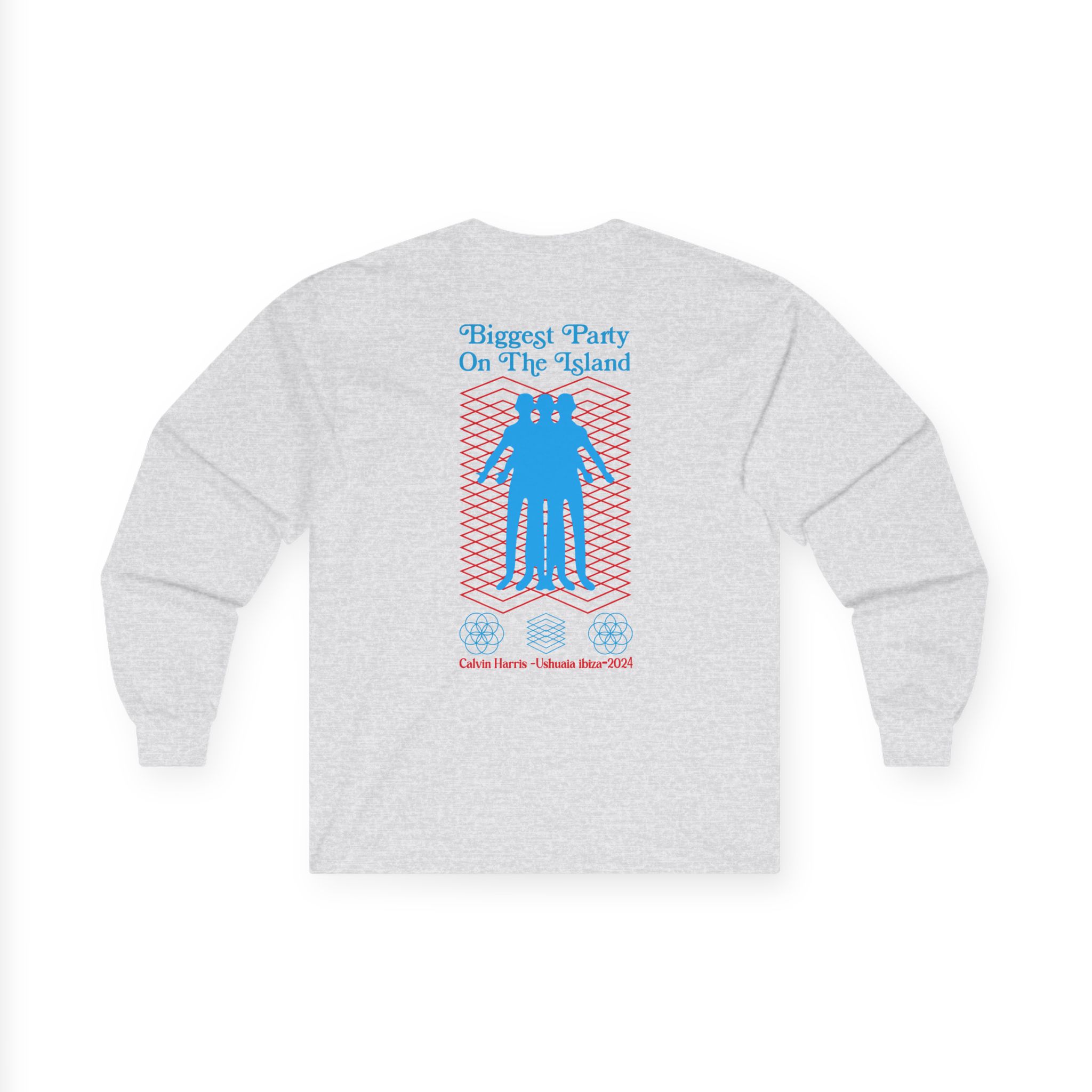 Calvin Harris Ushuaia Higher Level Unisex Ultra Cotton Long Sleeve Tee - Image 4