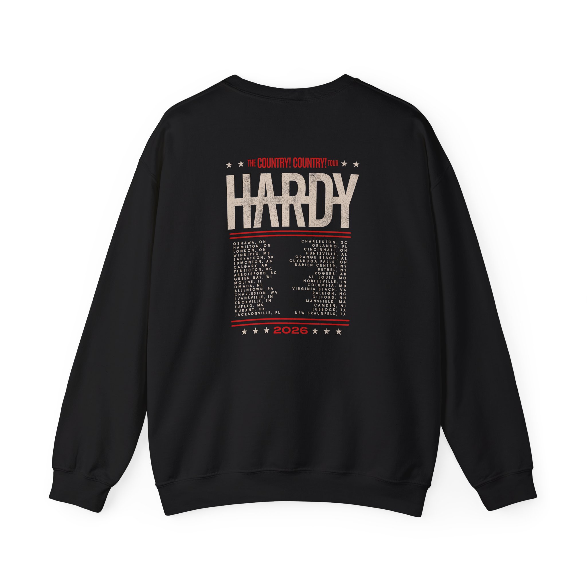 Hd Country! Country! Photo Tour Unisex Heavy Blend™ Crewneck Sweatshirt - Image 2