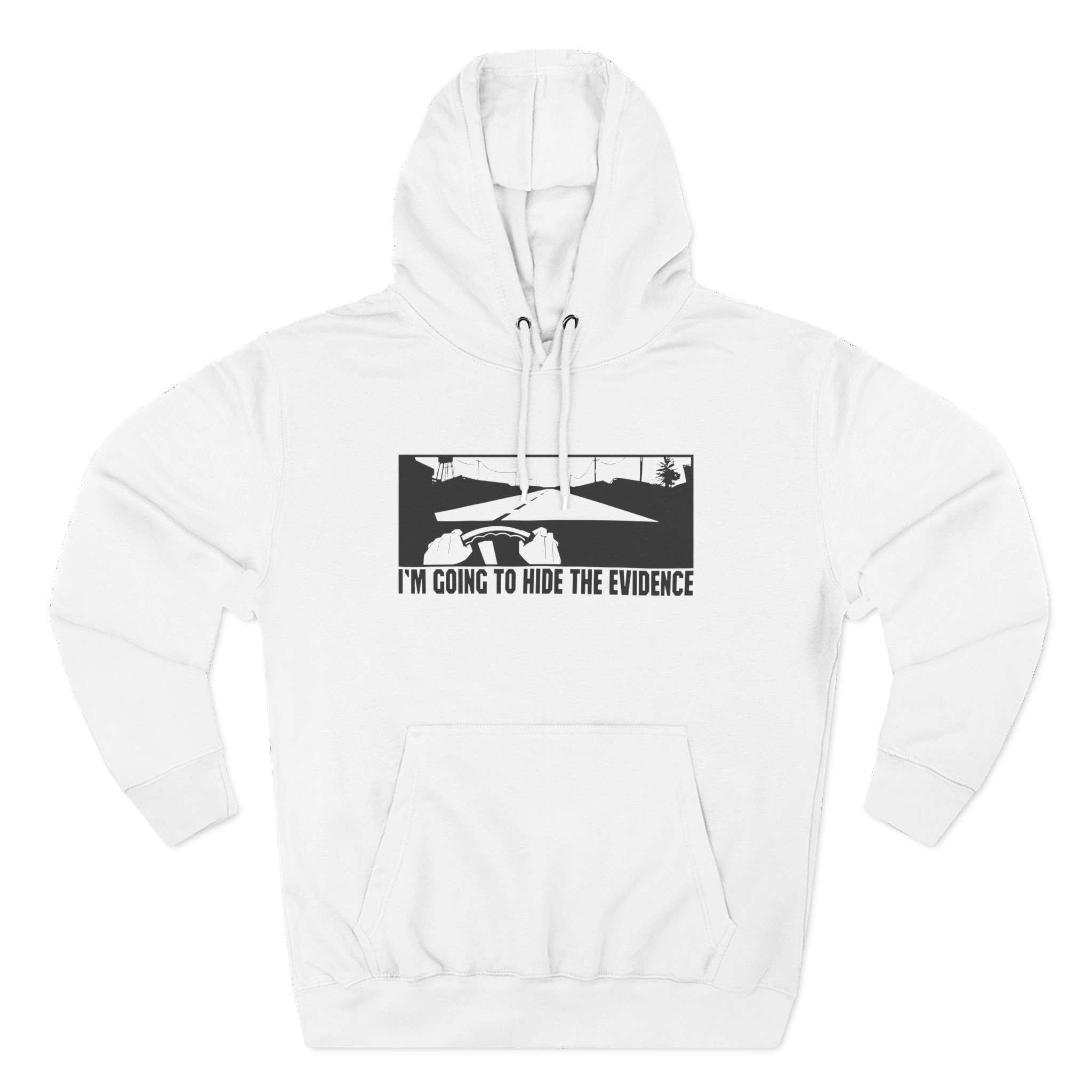 Shroud Hide The Evidence Three-Panel Fleece Hoodie