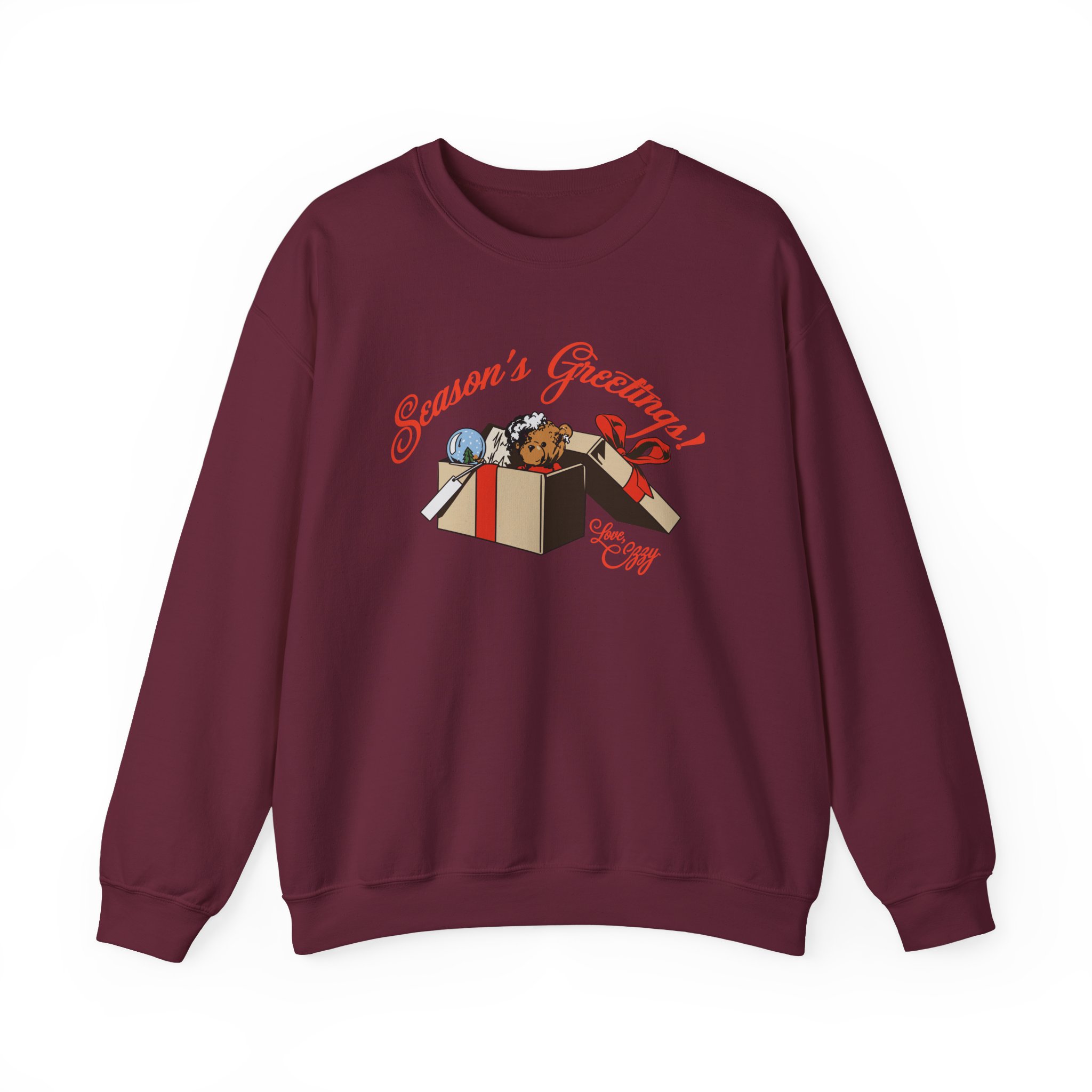 AG Seasons Greetings! Unisex Heavy Blend™ Crewneck Sweatshirt - Image 7