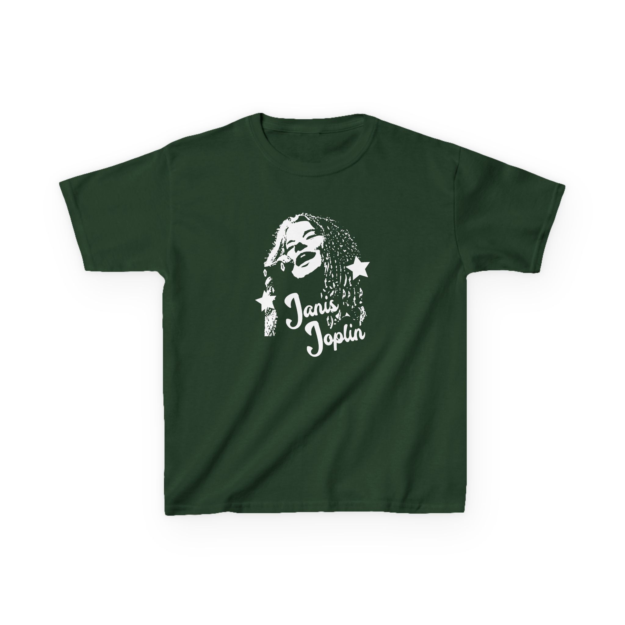 Janis Joplin Photo Kids Heavy Cotton™ Tee - Image 5
