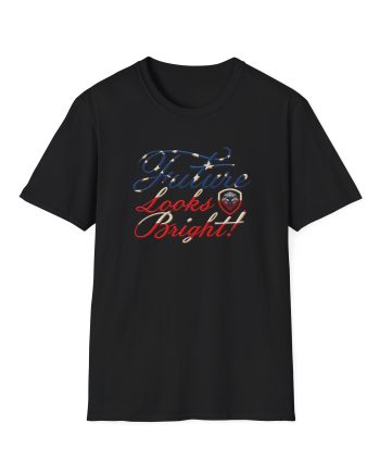 Valuetainment Flb Flag Script Unisex Softstyle T-Shirt
