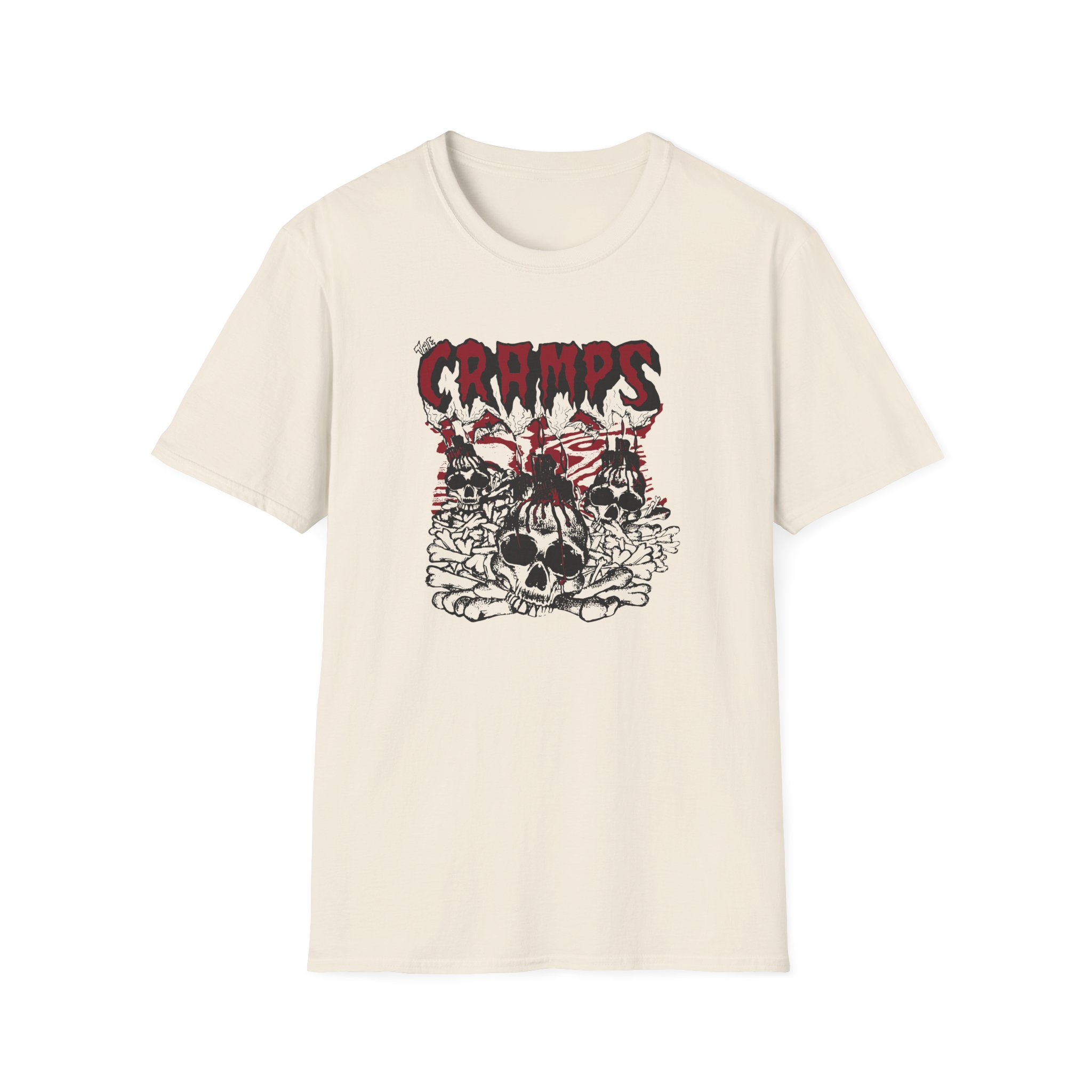 The Cramps Unisex Softstyle T-Shirt - Image 3