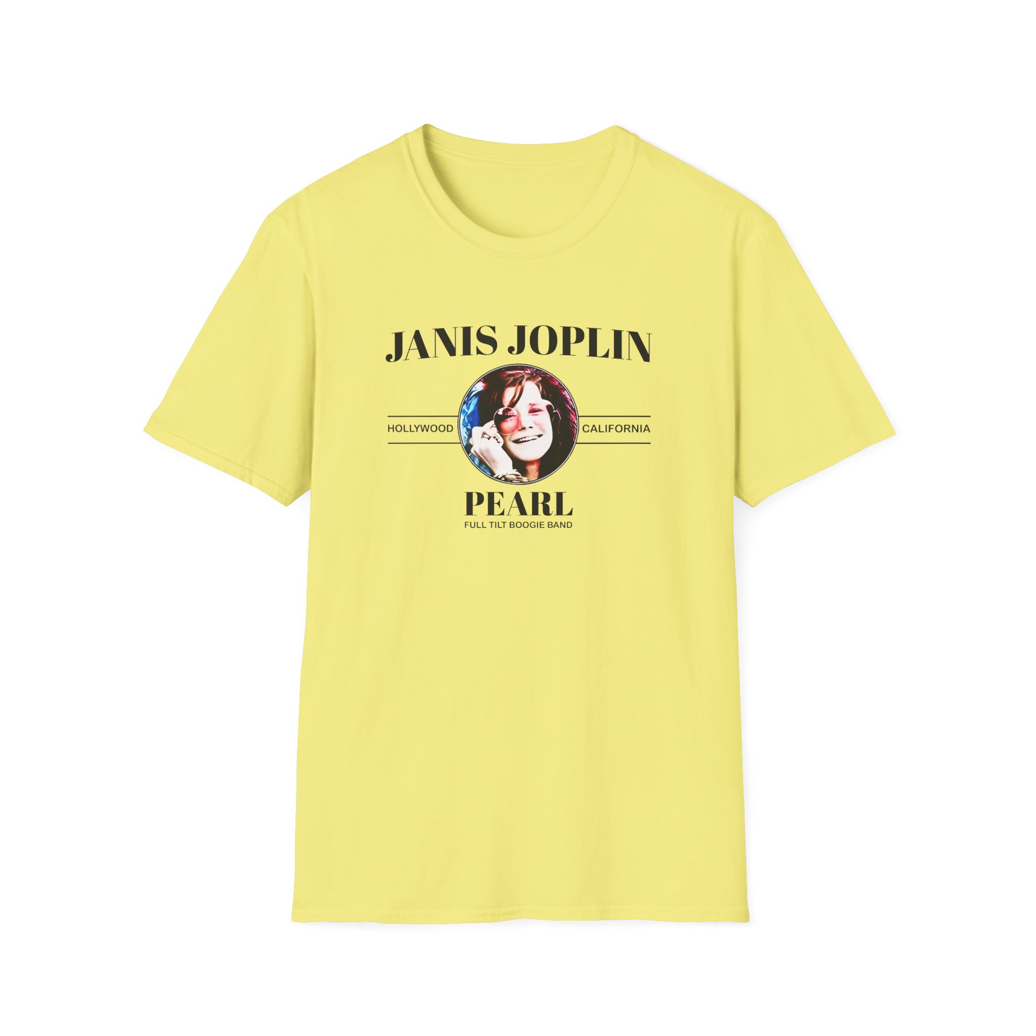Janis Joplin Pearl Unisex Softstyle T-shirt - Image 11