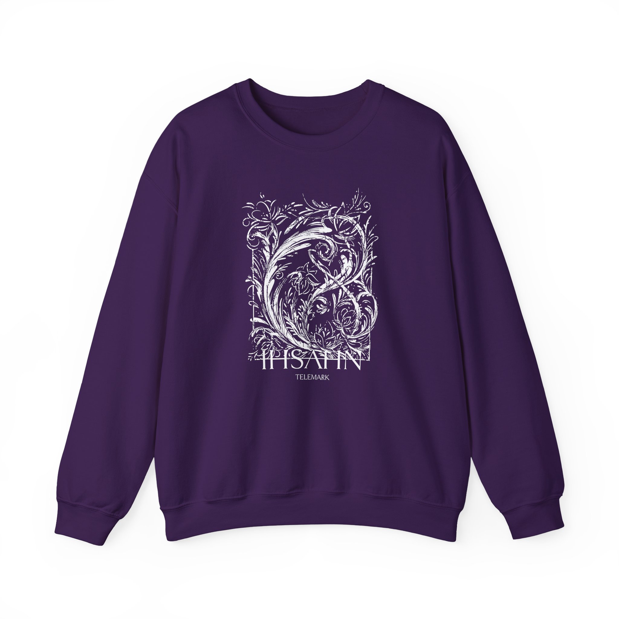 Ihsahn Roses Unisex Heavy Blend™ Crewneck Sweatshirt - Image 9