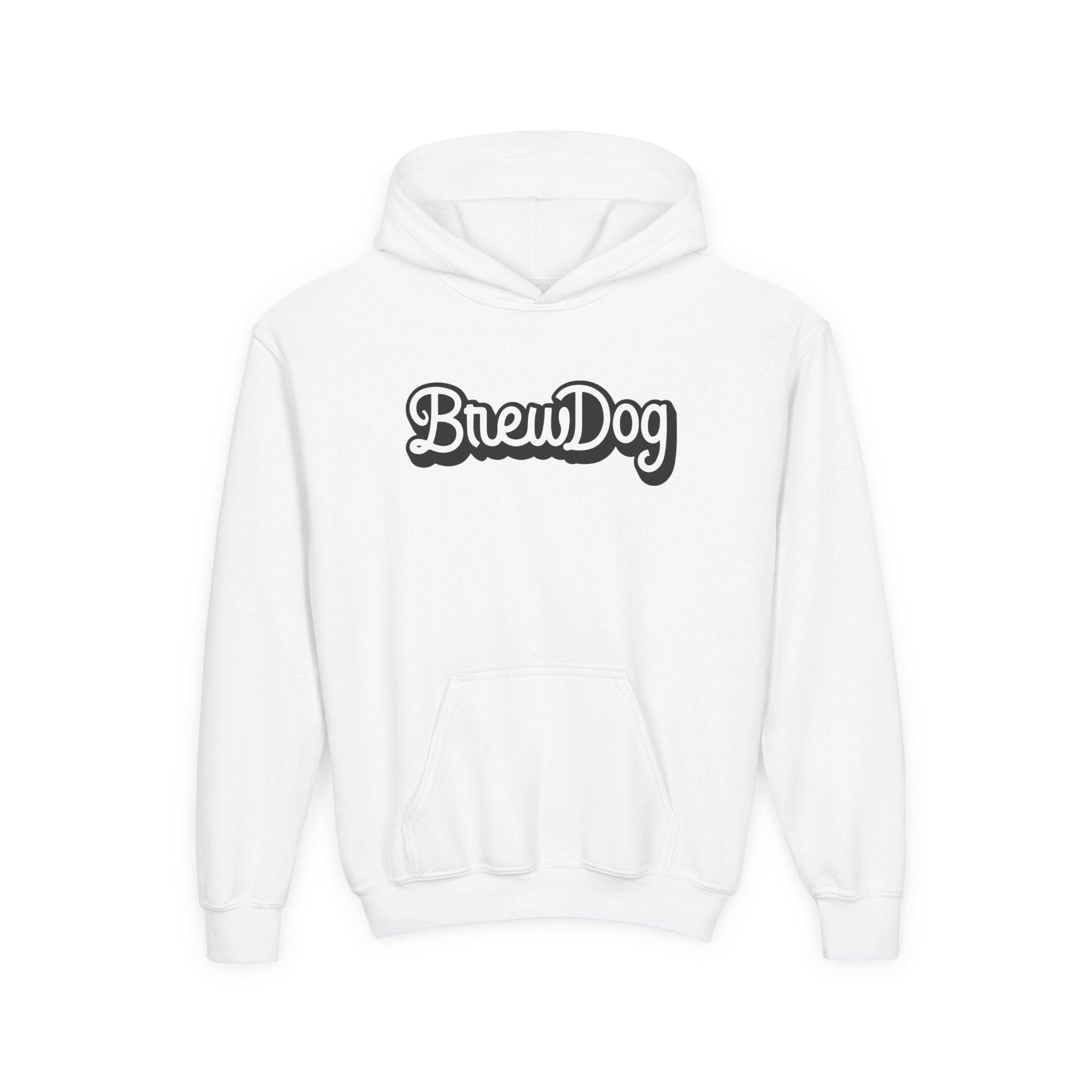 Brewdog MOTTO Youth Heavy Blend Hooded Sweatshirt