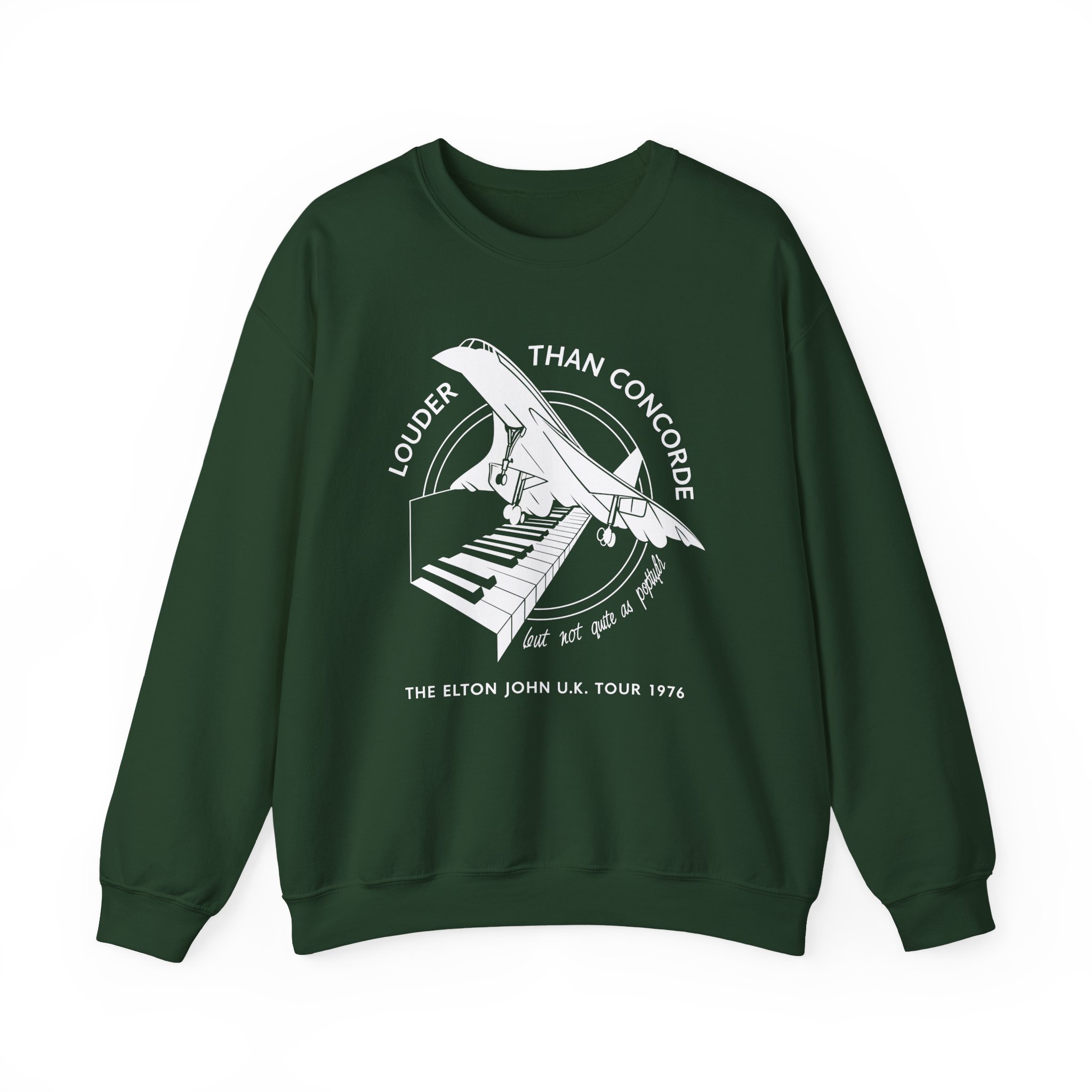 Ej Farewell Vintage Louder Than Concorde Unisex Heavy Blend™ Crewneck Sweatshirt - Image 9