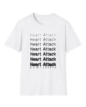 D L Heart Attack Anniversary Unisex Softstyle T-Shirt