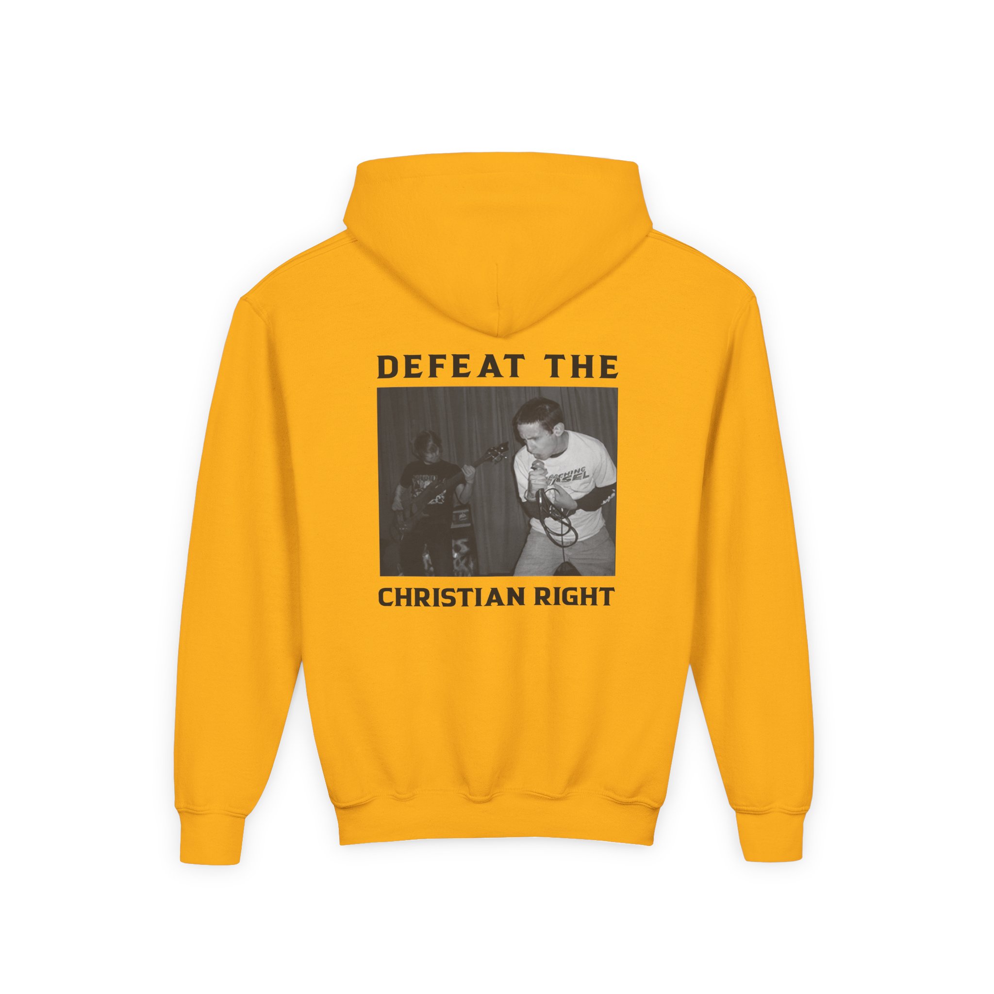 Youth Weekend Nachos Christian Heavy Blend Hooded Sweatshirt - Image 6