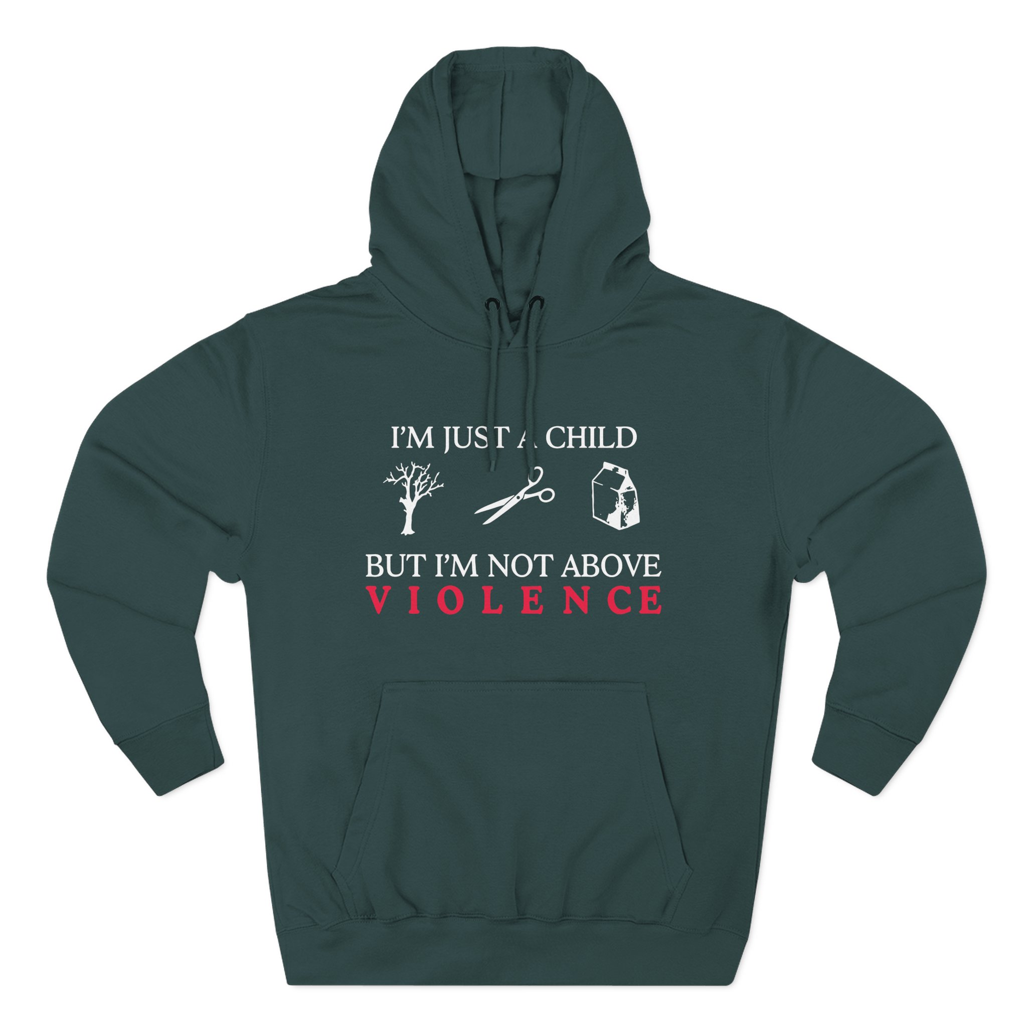 Ethel Cain Not Above Violence Three-Panel Fleece Hoodie - Image 5