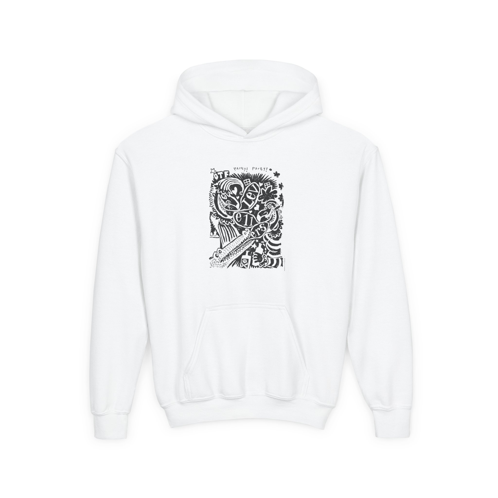 Levellers Party Party Youth Heavy Blend Hooded Sweatshirt