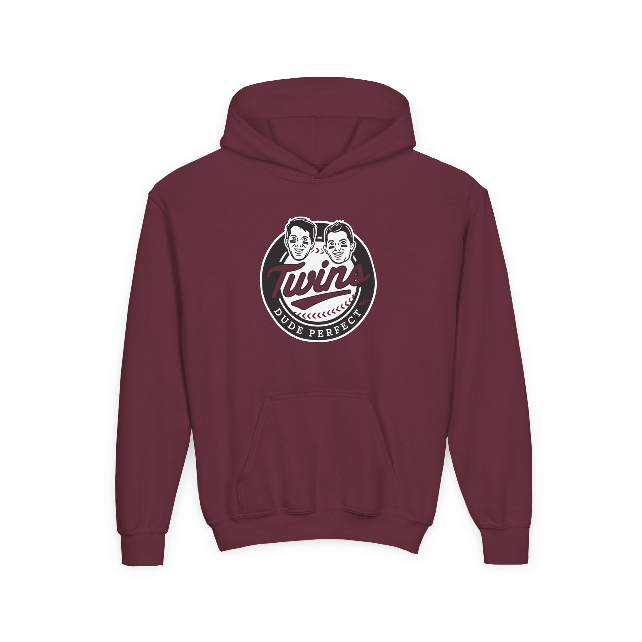 Dude Perfect Twins Youth Heavy Blend Hooded Sweatshirt - Image 9
