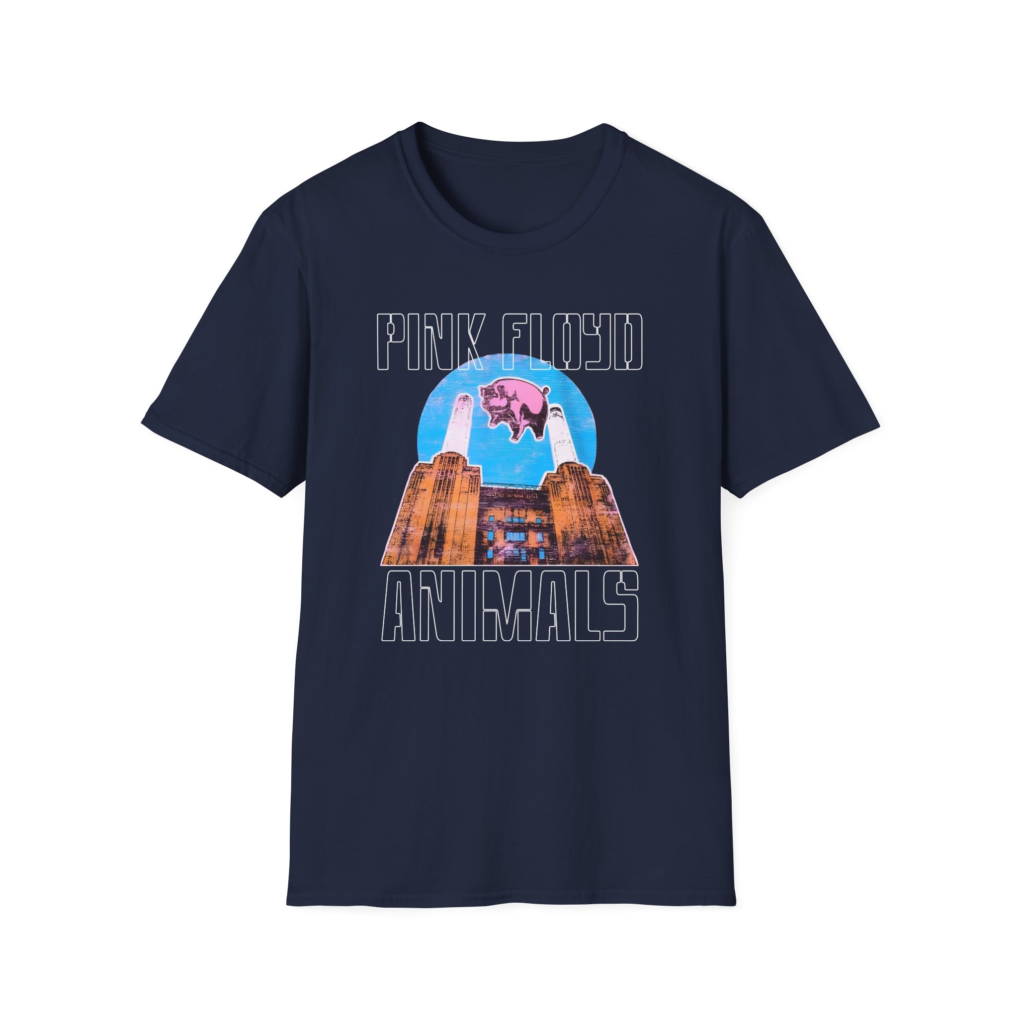 Pink Floyd The Early Years Photo Unisex Softstyle T-Shirt - Image 7