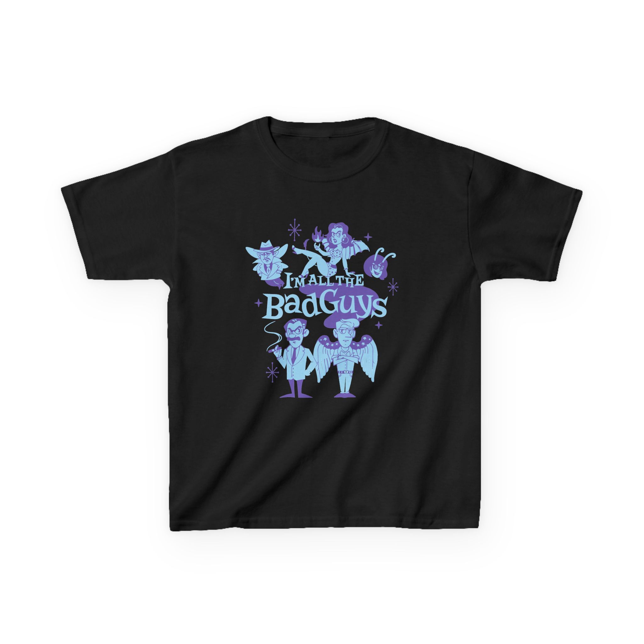 Dropout I'm All The Bad Guys Kids Heavy Cotton™ Tee