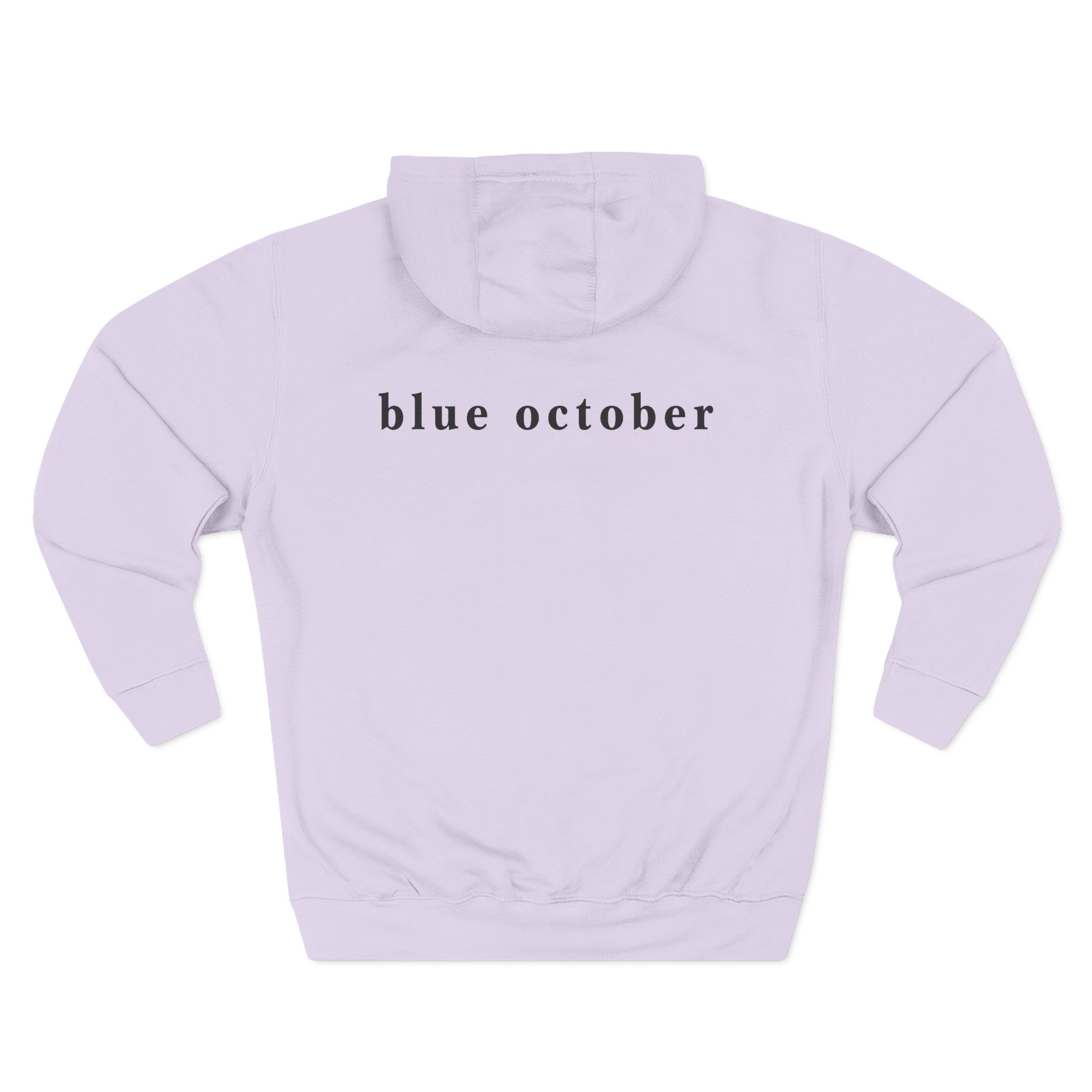 Blue October Big Rose Three-Panel Fleece Hoodie - Image 14