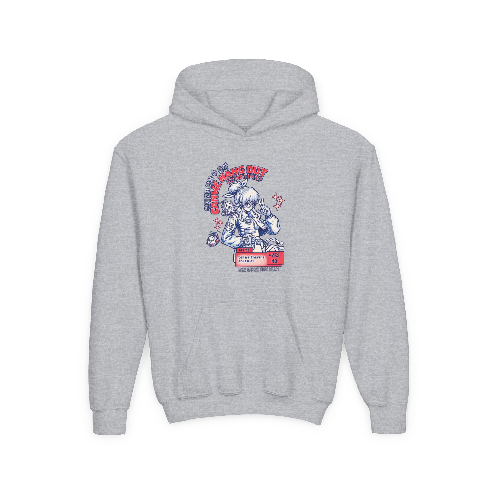 Good Kid Mimi Issue Youth Heavy Blend Hooded Sweatshirt - Image 3