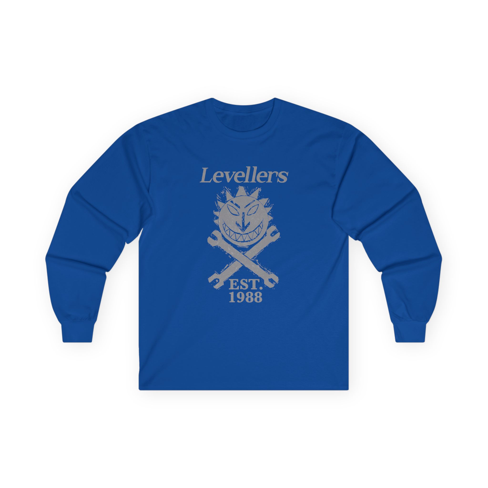 Levellers Sun & Spanners Unisex Ultra Cotton Long Sleeve Tee - Image 9