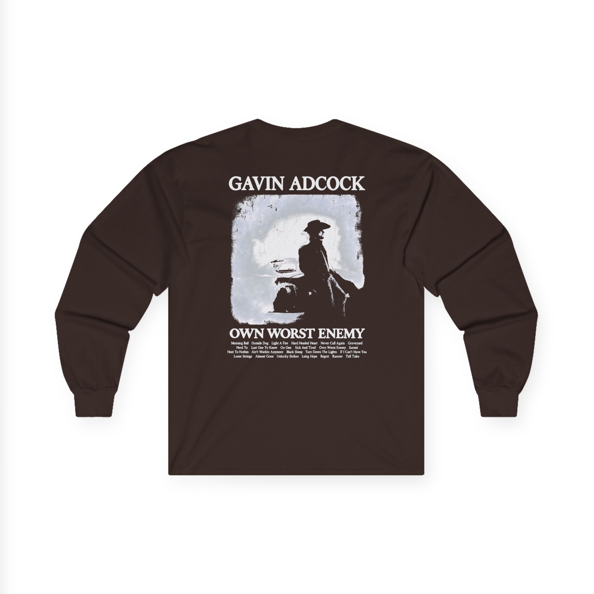 Gavin Adcock My Own Worst Enemy Unisex Ultra Cotton Long Sleeve Tee - Image 6