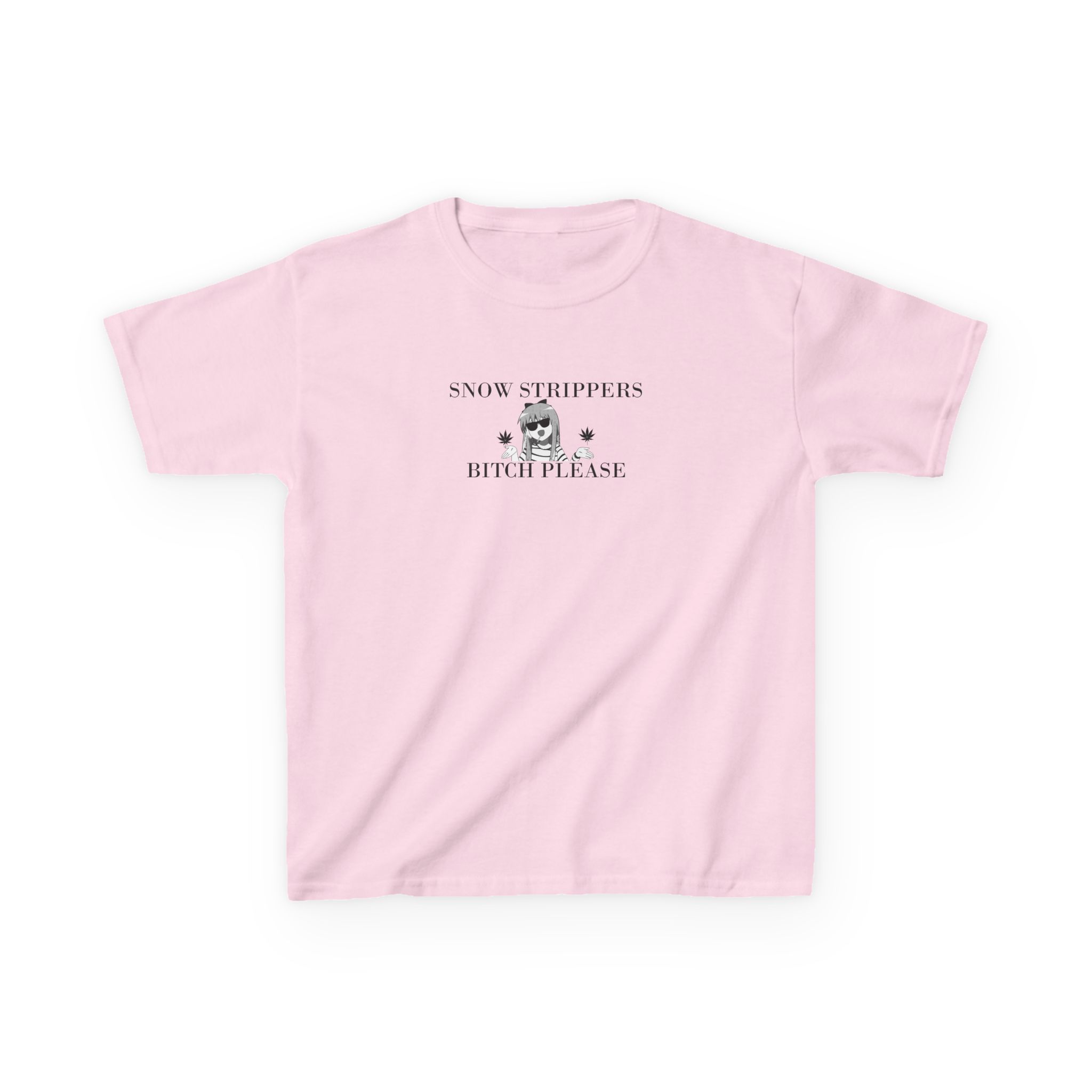 Kids Snow Strippers Bitch Please Heavy Cotton™ Tee - Image 15