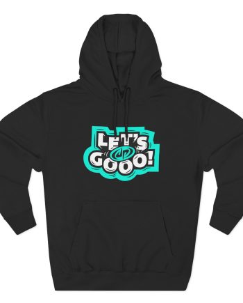 Dude Perfect Let's Go Three-Panel Fleece Hoodie
