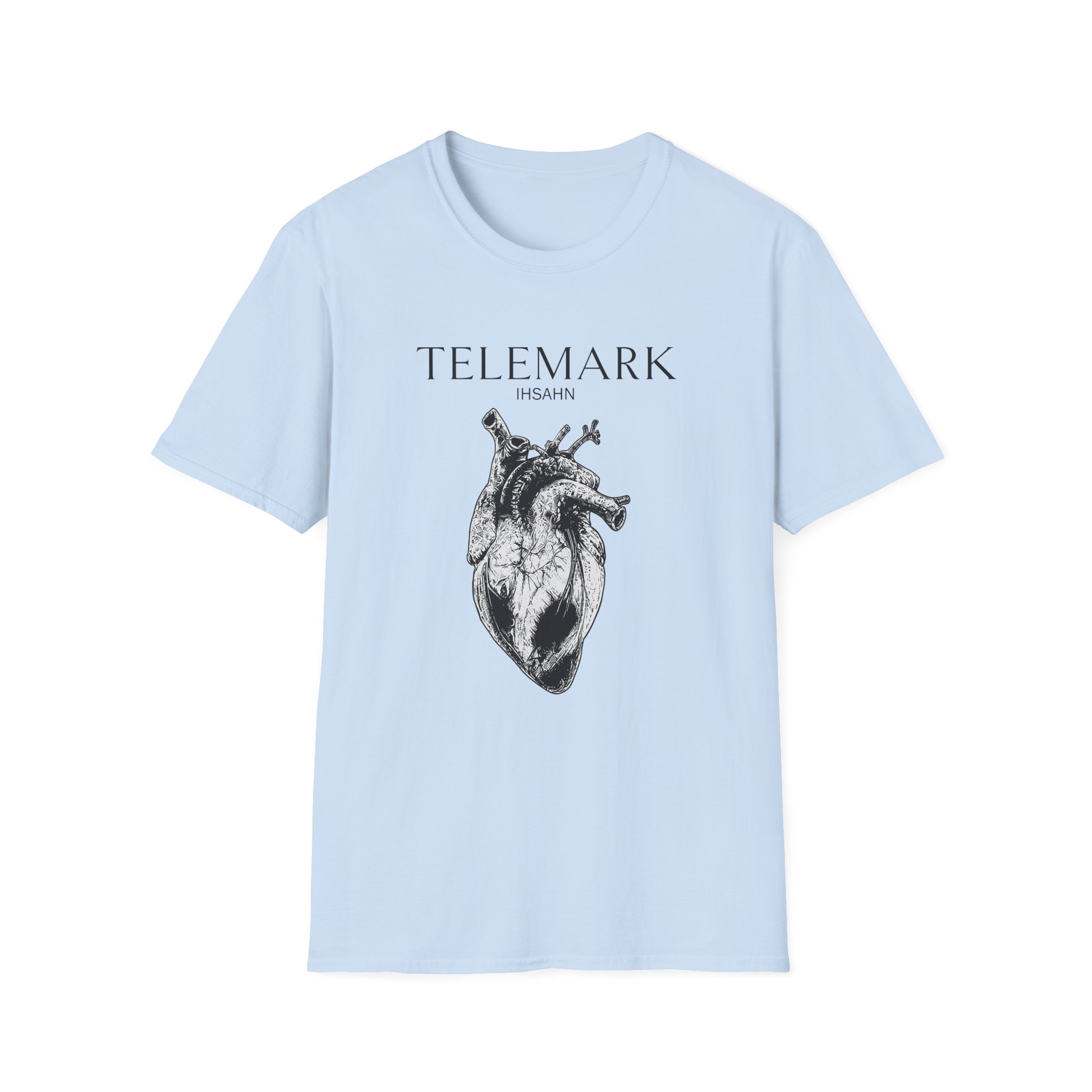 Ihsahn Heart Unisex Softstyle T-Shirt - Image 15