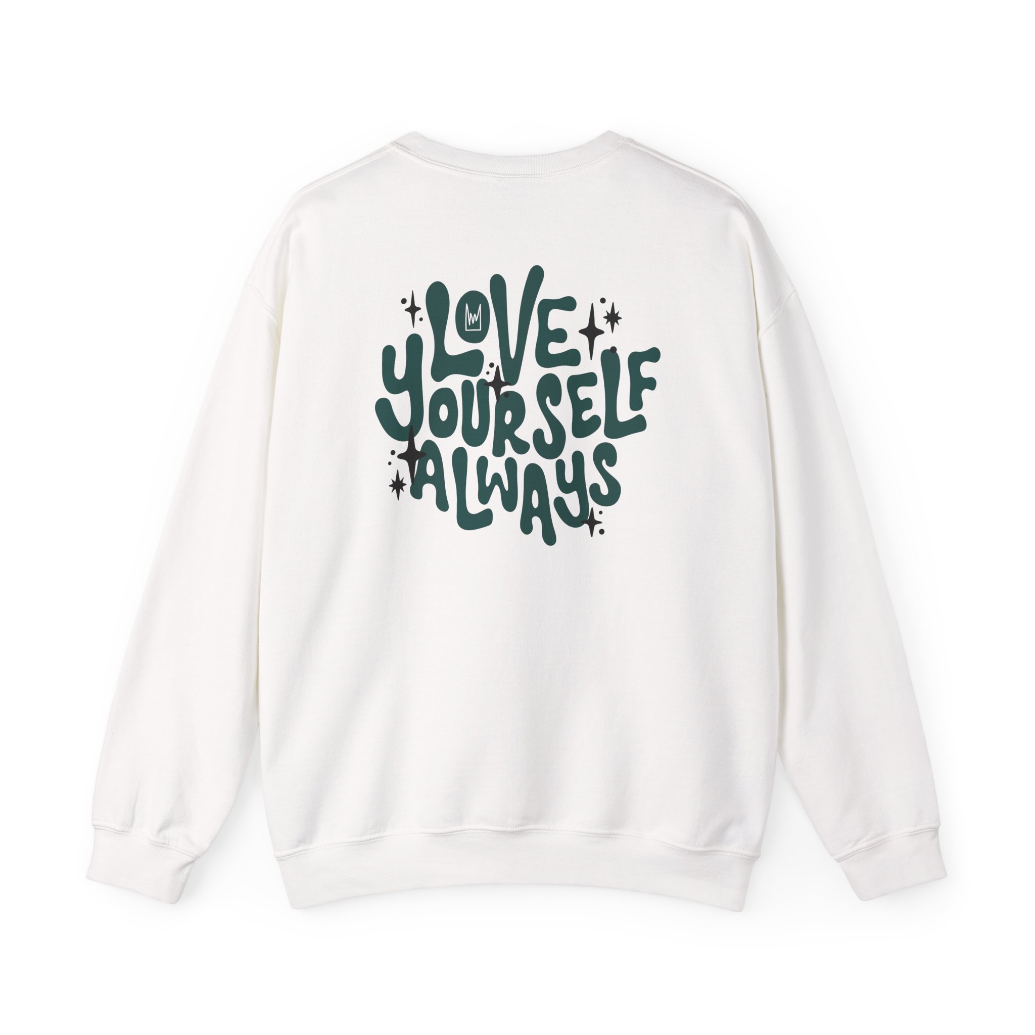 Kinging It Love Yourself Unisex Heavy Blend™ Crewneck Sweatshirt - Image 2