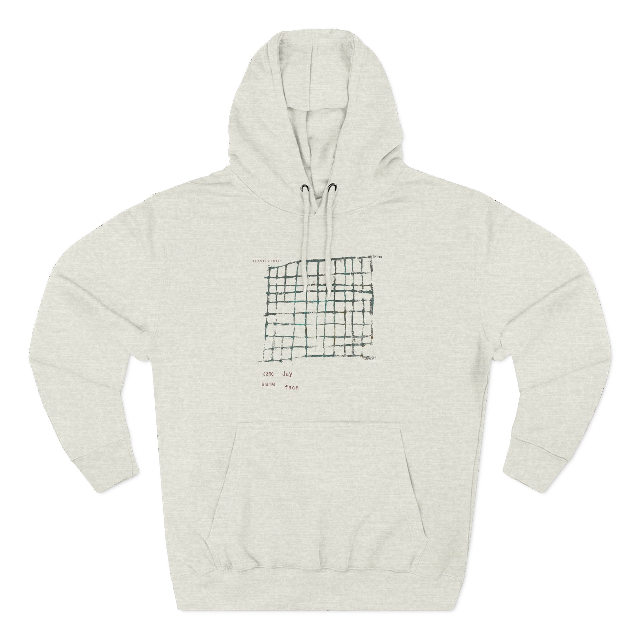 Novo Amor Symbols Three-Panel Fleece Hoodie - Image 7
