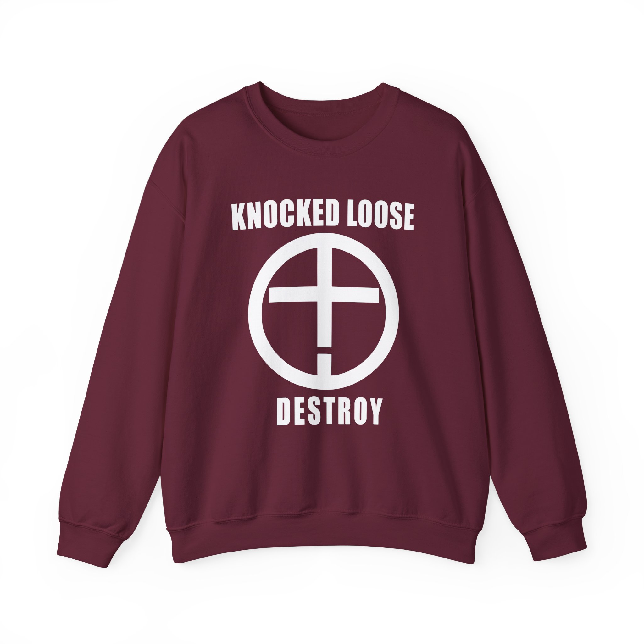 Knocked Loose Destroy Unisex Heavy Blend™ Crewneck Sweatshirt - Image 3