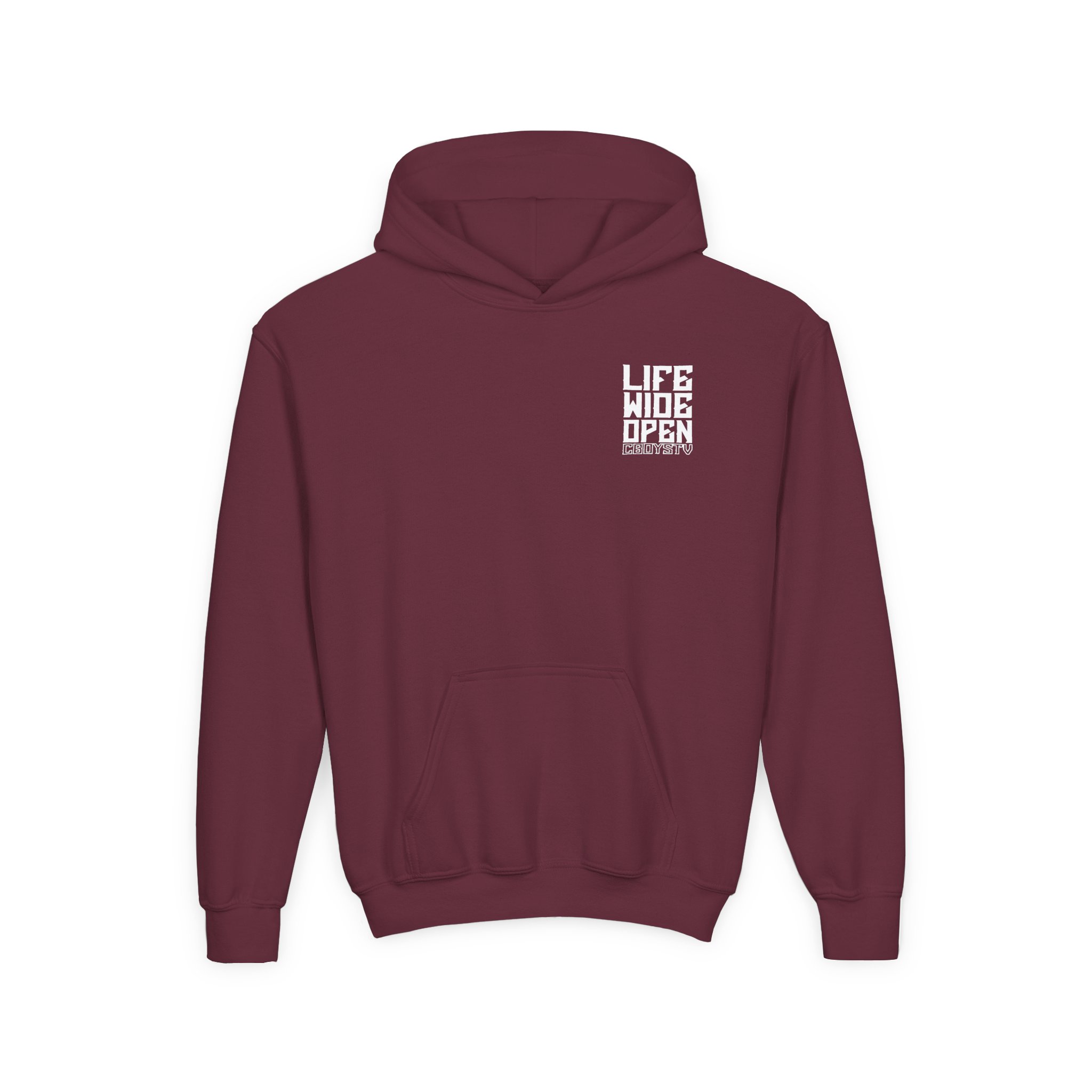 Cboystv Soul Fuel Youth Heavy Blend Hooded Sweatshirt - Image 3