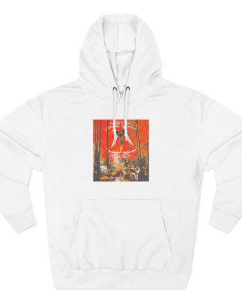 Knocked Loose Upon Loss Wolves Three-Panel Fleece Hoodie