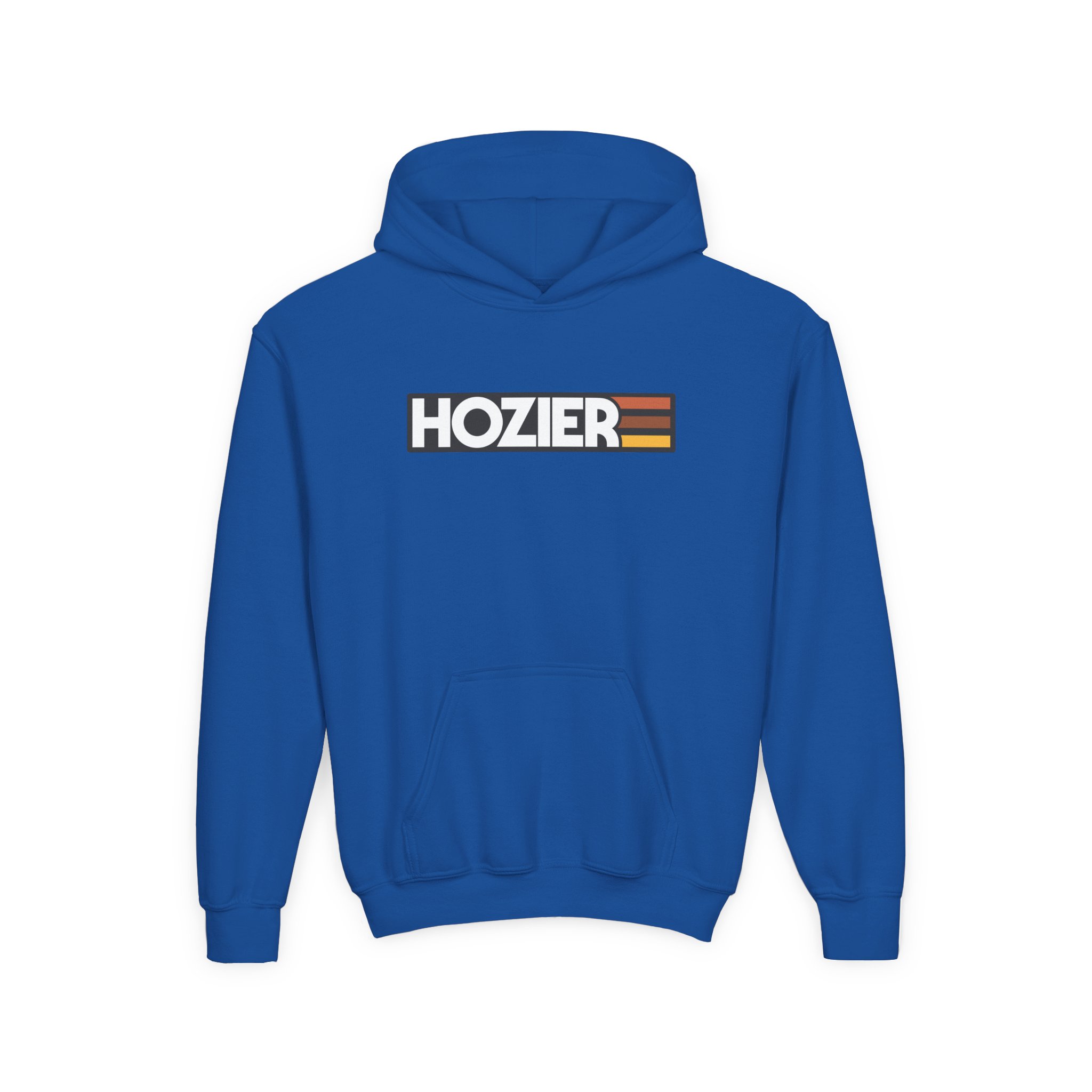 Hozier Icon Logo Youth Heavy Blend Hooded Sweatshirt - Image 9